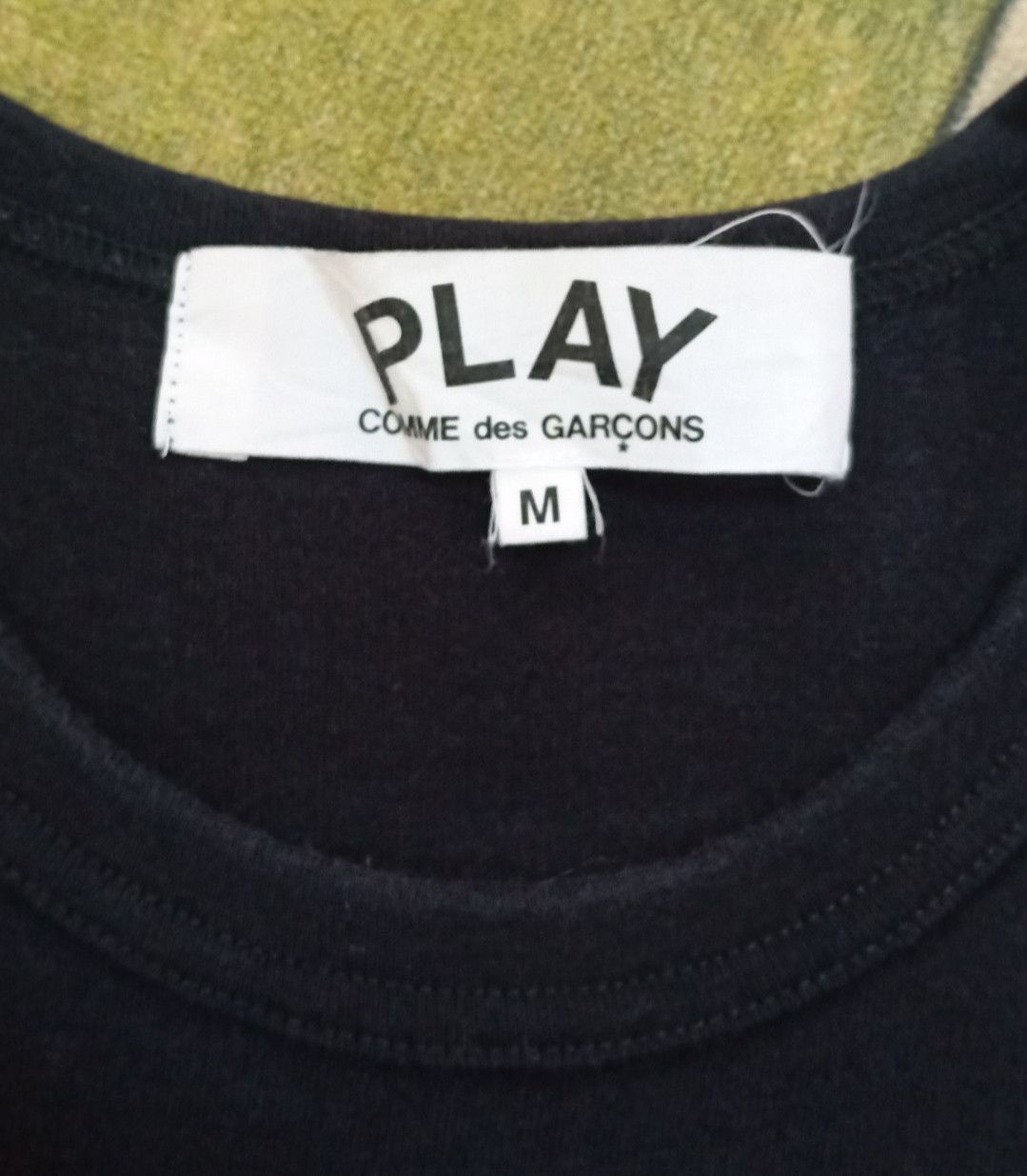 Comme des Garcons × Comme des Garcons PLAY × Comme des Garcons SHIRT Vintage PLAY COMME des GARCONS Big Logo Mirror Print T-shirt Size US M / EU 48-50 / 2 - 6 Thumbnail