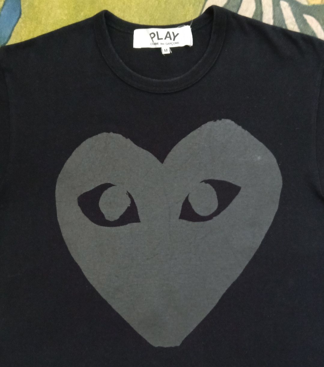 Comme des Garcons × Comme des Garcons PLAY × Comme des Garcons SHIRT Vintage PLAY COMME des GARCONS Big Logo Mirror Print T-shirt Size US M / EU 48-50 / 2 - 4 Thumbnail