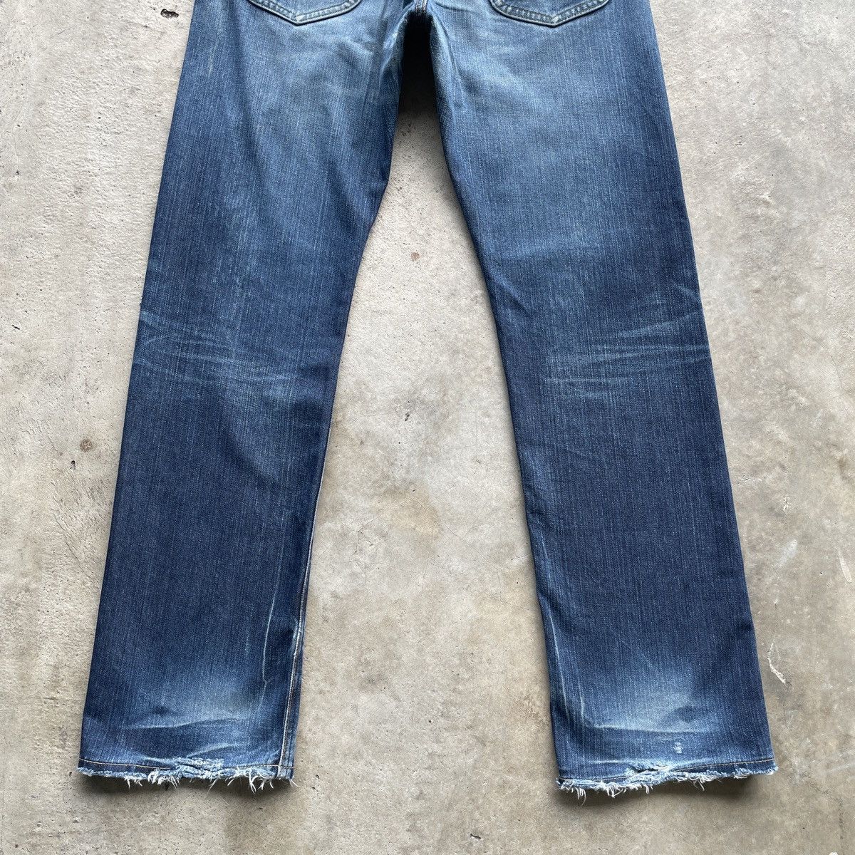 Japanese Brand Vintage Lee Faded Denim Jeans Pants W33x32 Size US 33 - 13 Thumbnail