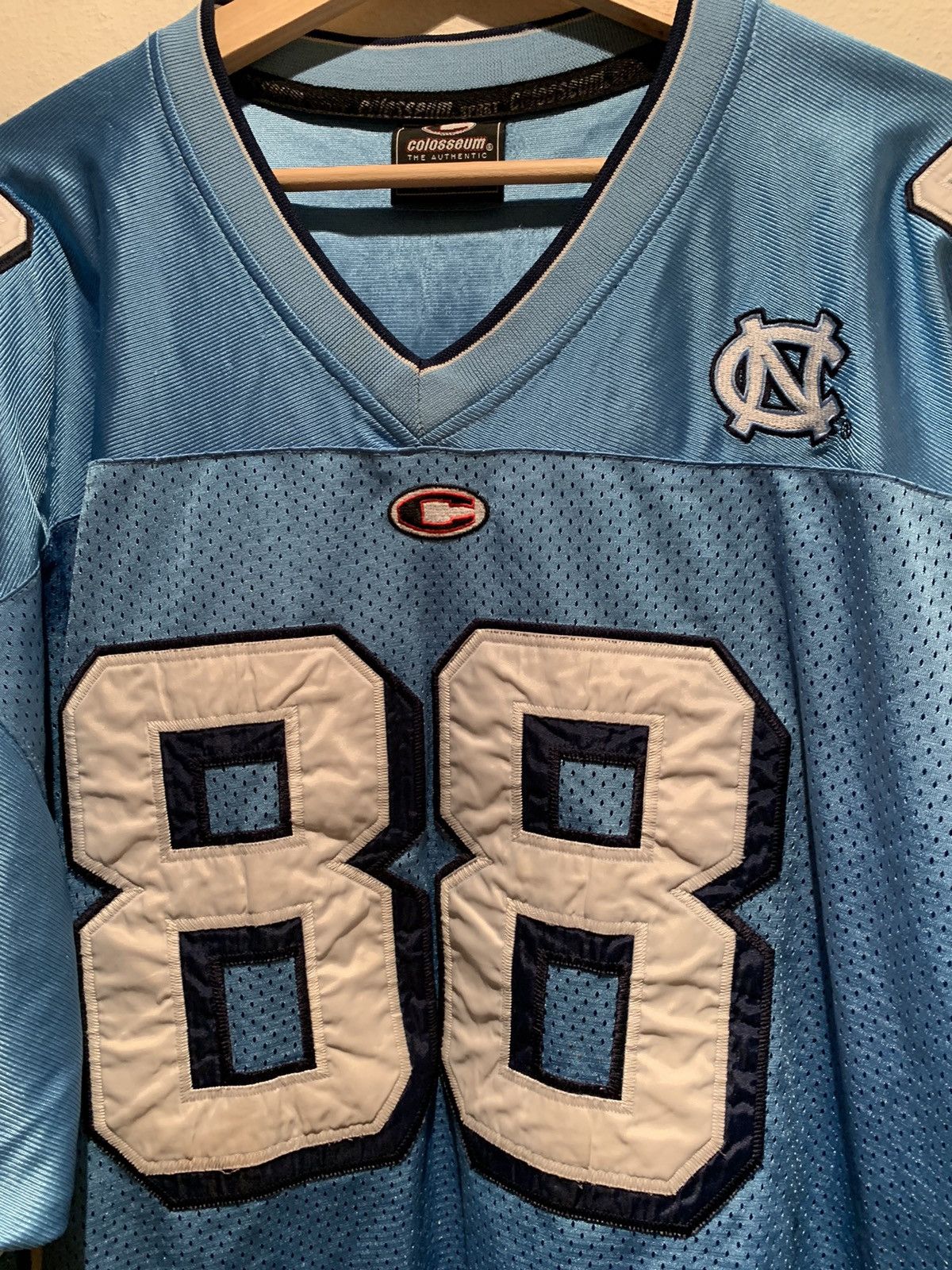 Colosseum Athletics *RARE* Vintage UNC North Carolina Tarheels Football Jersey Size US XXL / EU 58 / 5 - 3 Thumbnail