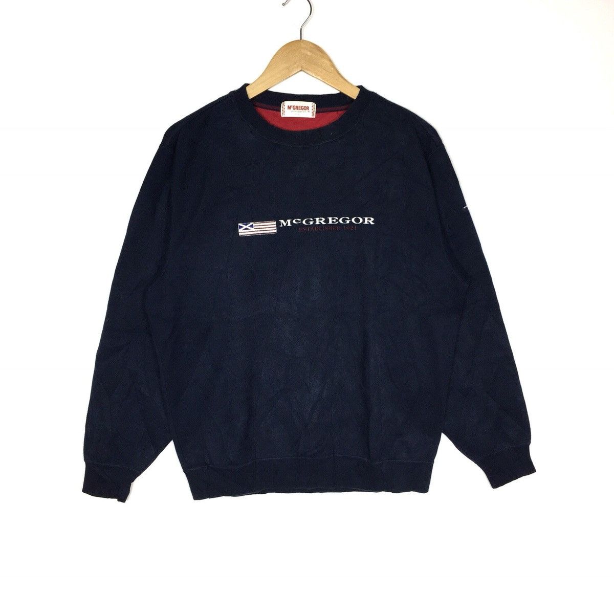 McGregor Mc gregor Sweatshirt Crewneck Jumper Pullover Size US L / EU 52-54 / 3 - 1 Thumbnail