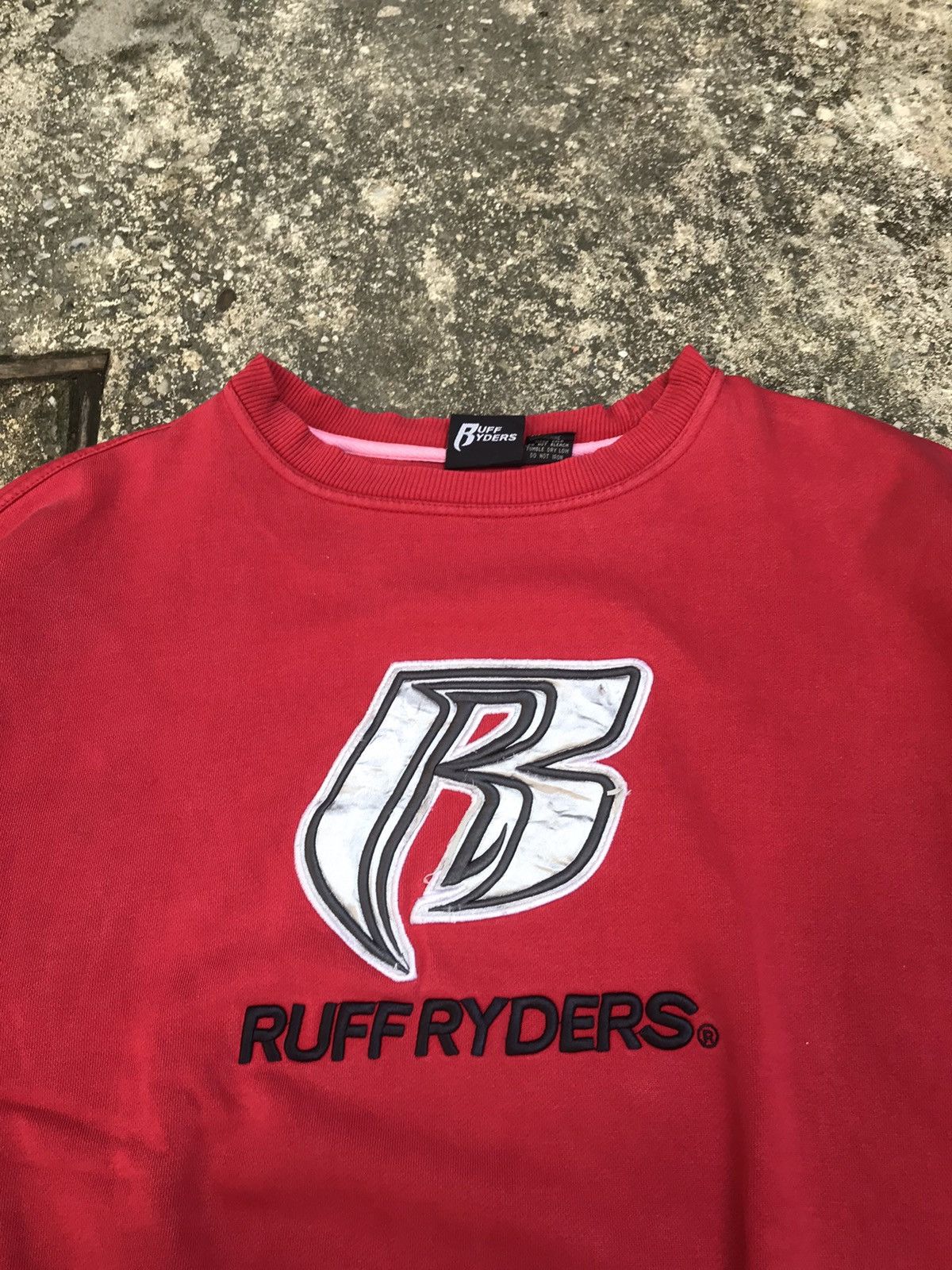 Rap Tees × Ruff Ryders × Vintage Vintage Ruff Ryders Sweatshirt Size US XL / EU 56 / 4 - 3 Thumbnail