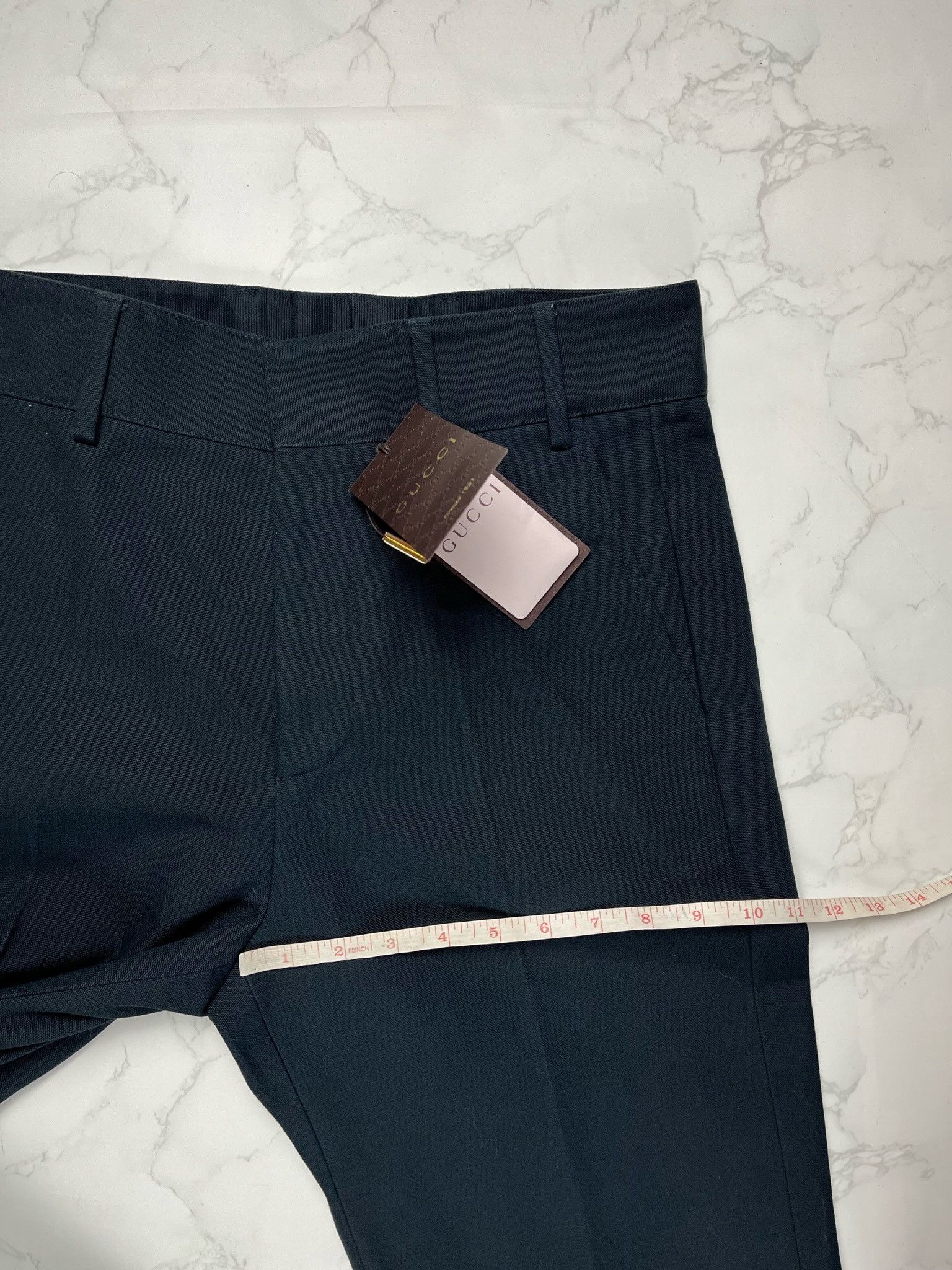 Gucci 🔥70% OFF🔥 Gucci Cotton Canvas Loose Black Pants Size US 28 / EU 44 - 4 Thumbnail