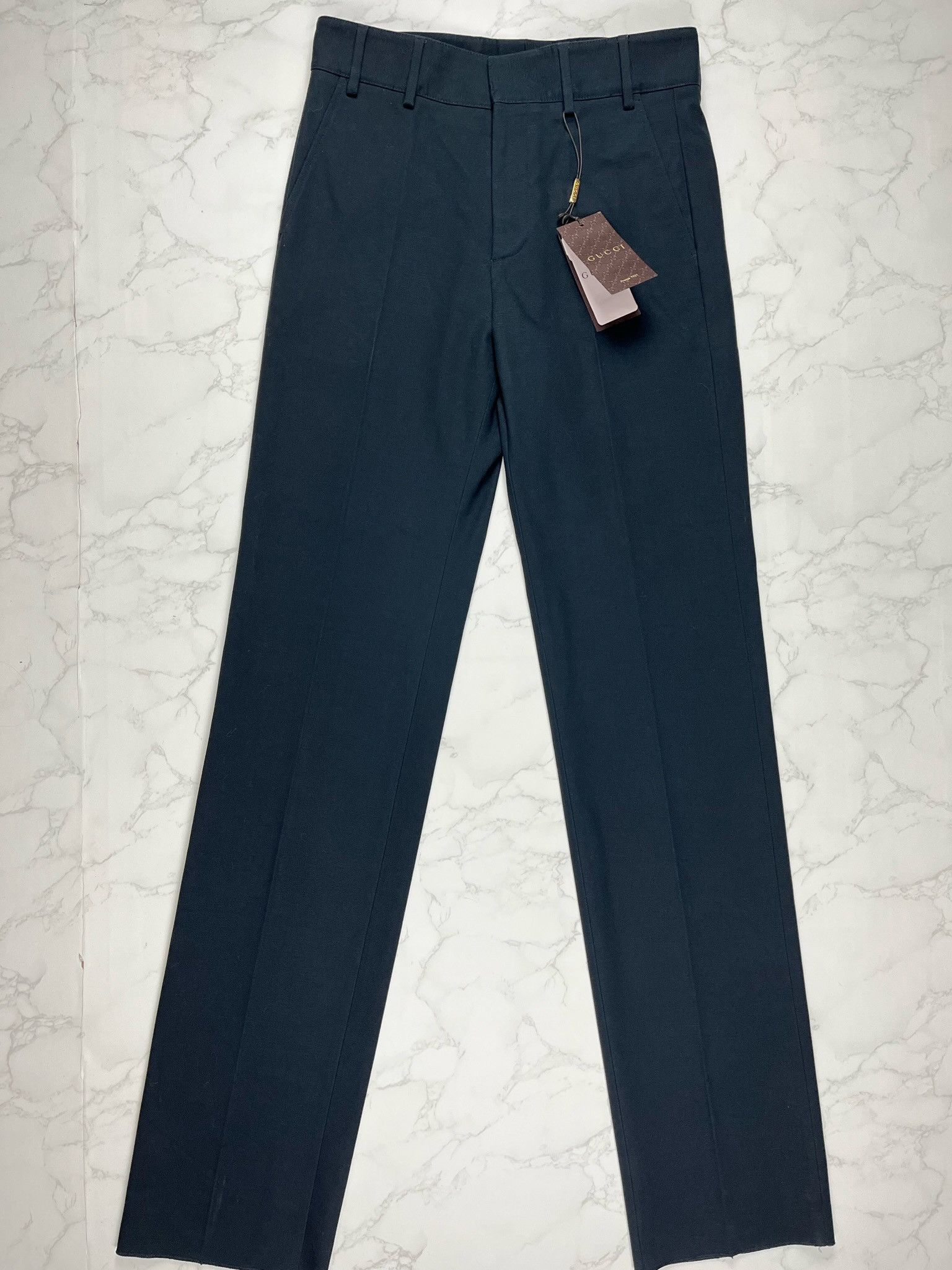 Gucci 🔥70% OFF🔥 Gucci Cotton Canvas Loose Black Pants Size US 28 / EU 44 - 7 Thumbnail