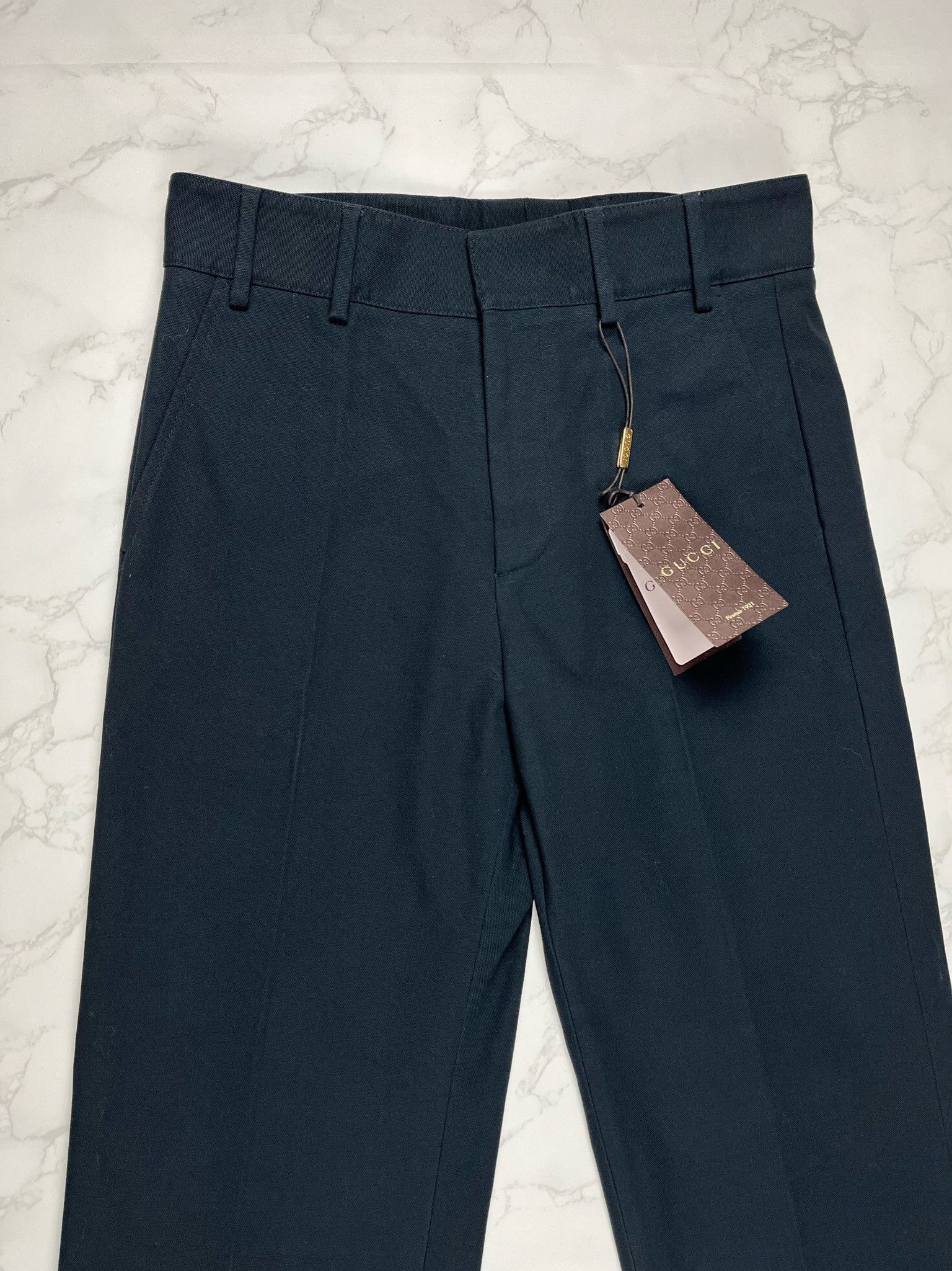 Gucci 🔥70% OFF🔥 Gucci Cotton Canvas Loose Black Pants Size US 28 / EU 44 - 8 Thumbnail