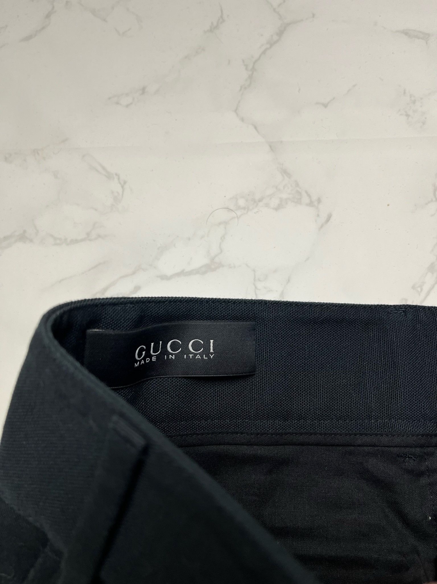 Gucci 🔥70% OFF🔥 Gucci Cotton Canvas Loose Black Pants Size US 28 / EU 44 - 11 Thumbnail