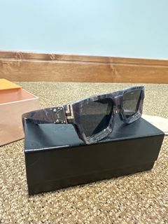 Louis Vuitton 1.1 Millionaires Sunglasses Z1326E Gris Marble Virgil Abloh