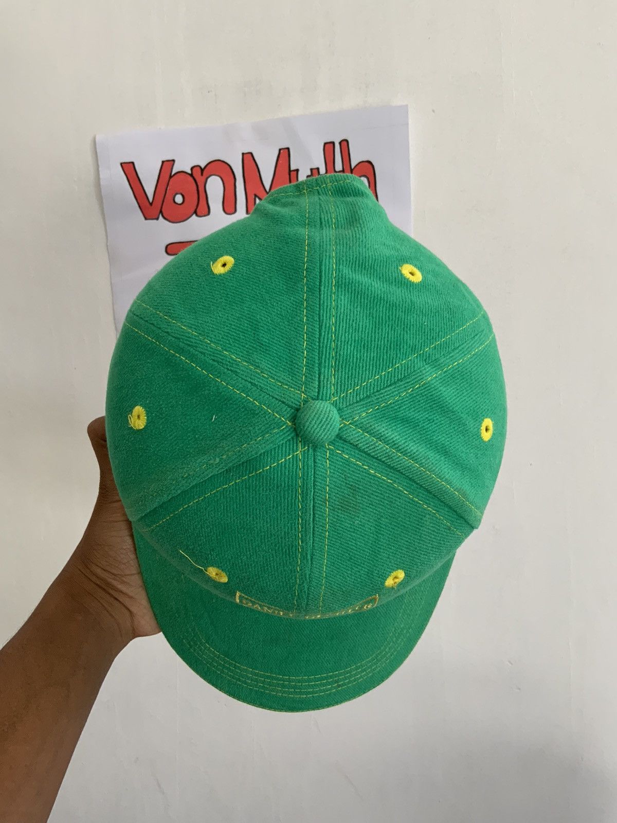 Japanese Brand Daniel Hechter Spellout Hat Cap Size ONE SIZE - 7 Thumbnail