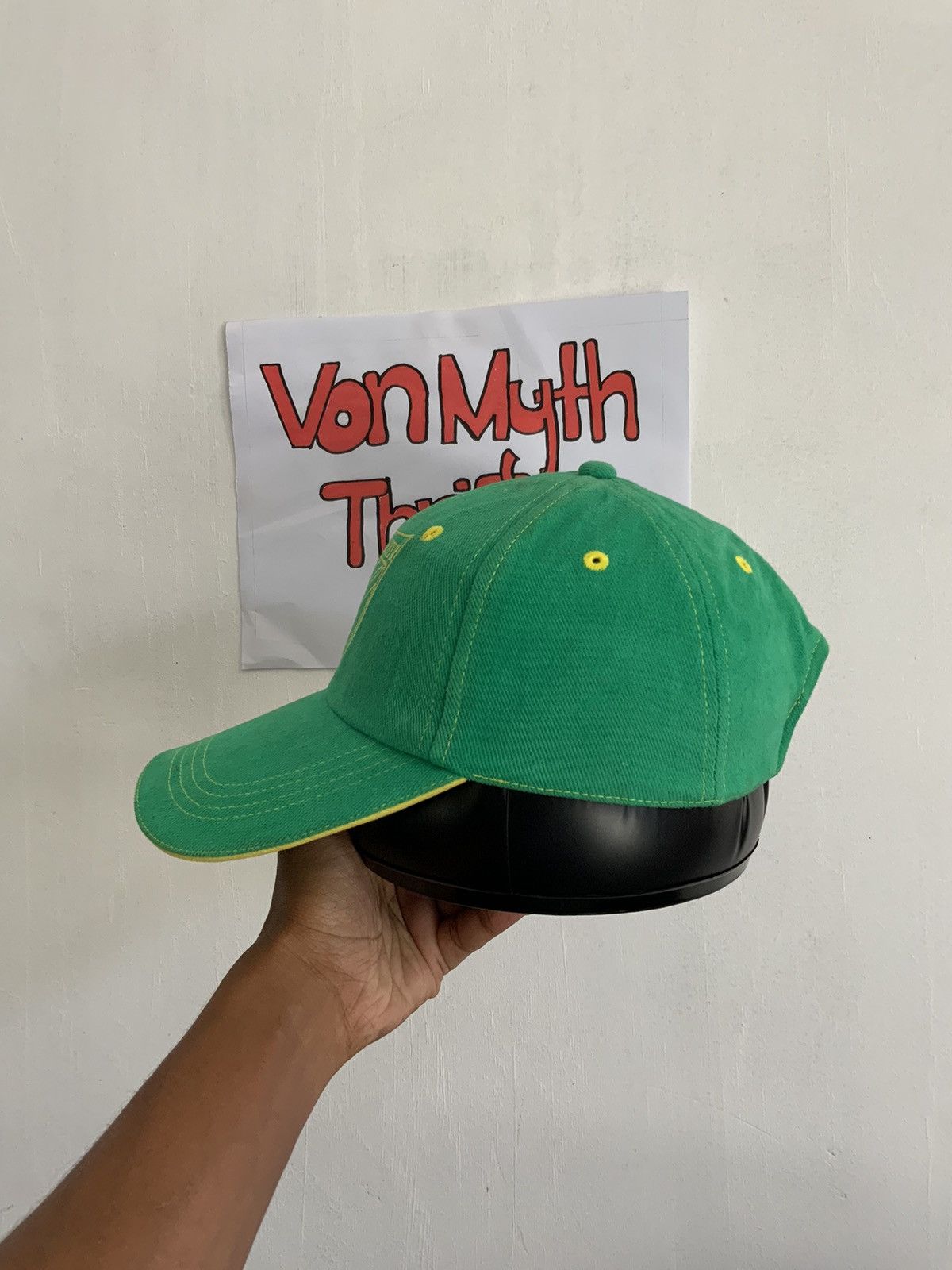 Japanese Brand Daniel Hechter Spellout Hat Cap Size ONE SIZE - 3 Thumbnail
