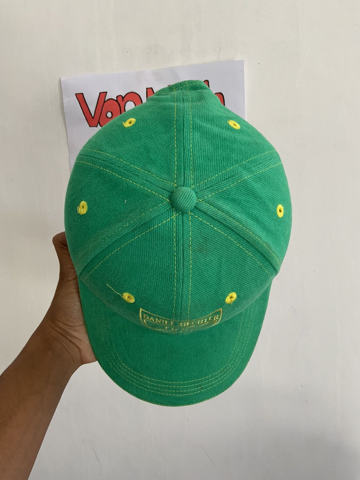 Japanese Brand Daniel Hechter Spellout Hat Cap Size ONE SIZE - 6 Thumbnail