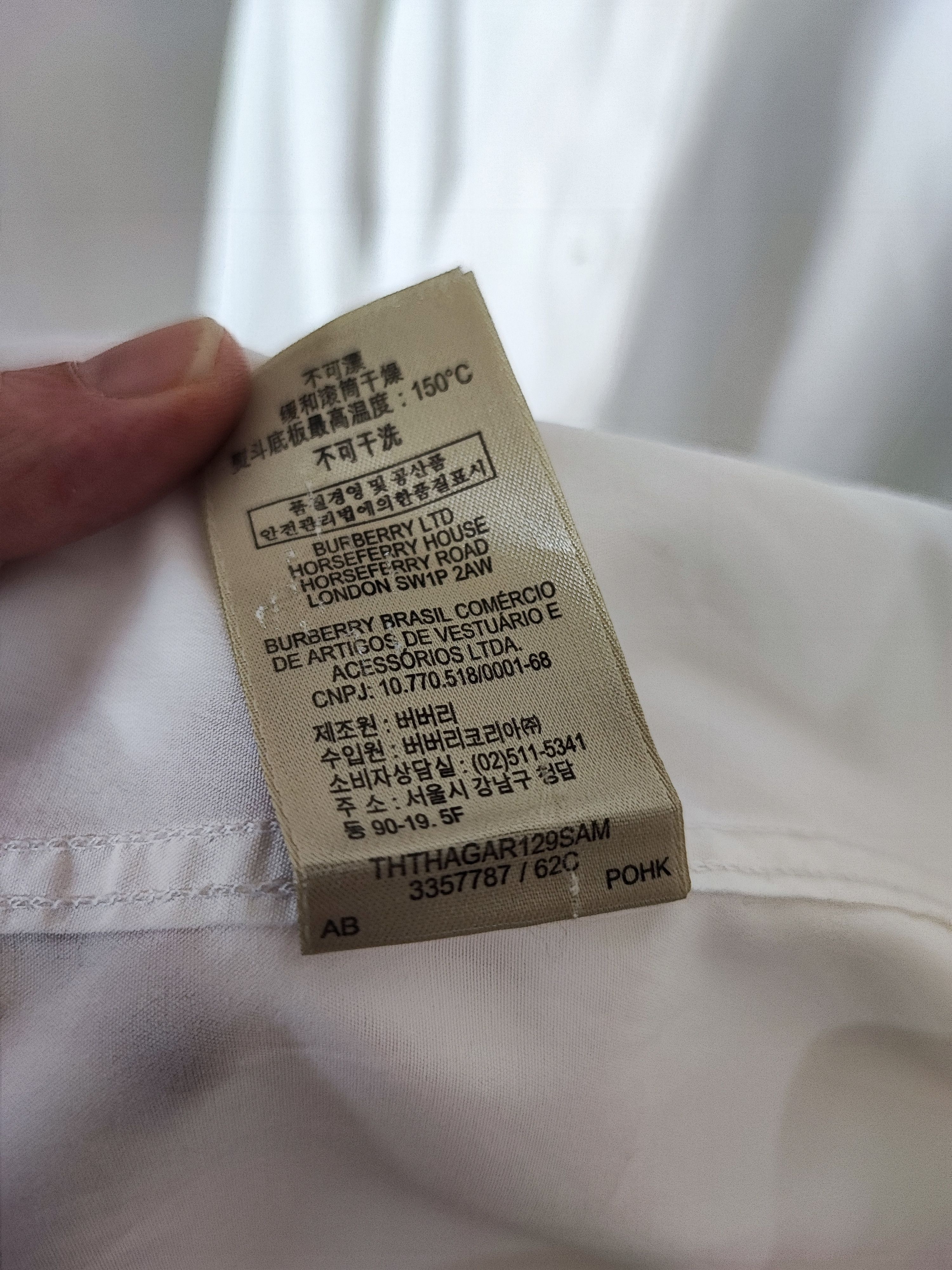 Burberry 🔥Burberry shirt S 🔥 Size US S / EU 44-46 / 1 - 7 Thumbnail