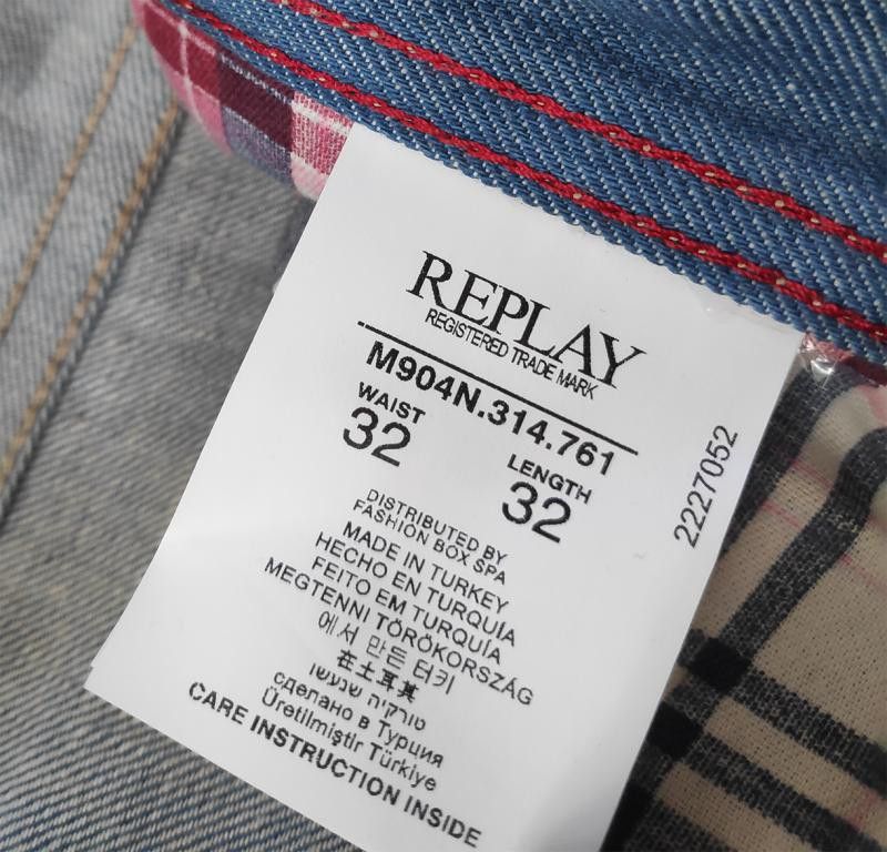 Replay y2k REPLAY Mijag denim jeans size W32 L32 Size US 32 / EU 48 - 7 Thumbnail