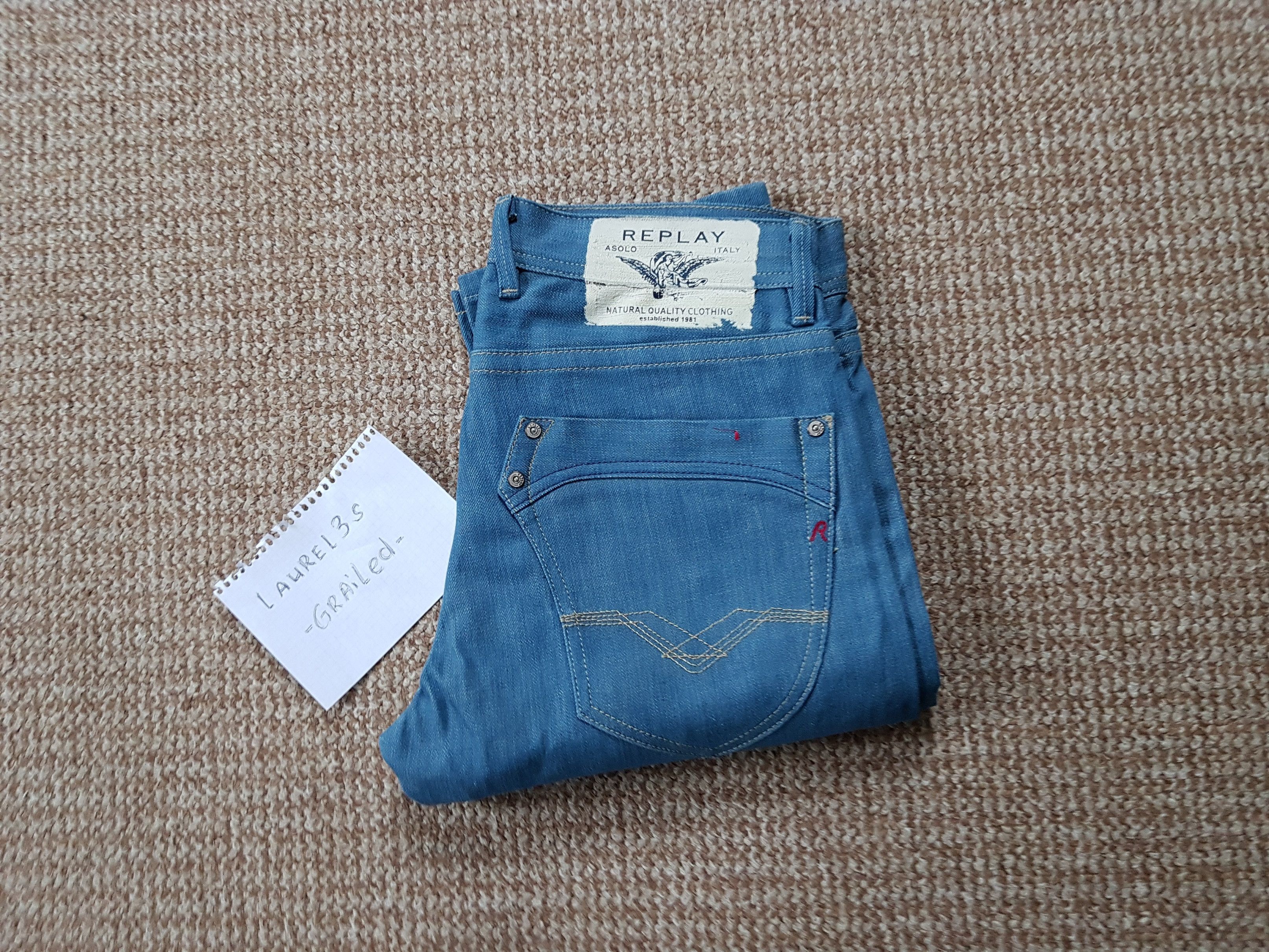 Replay y2k REPLAY Mijag denim jeans size W32 L32 Size US 32 / EU 48 - 2 Thumbnail