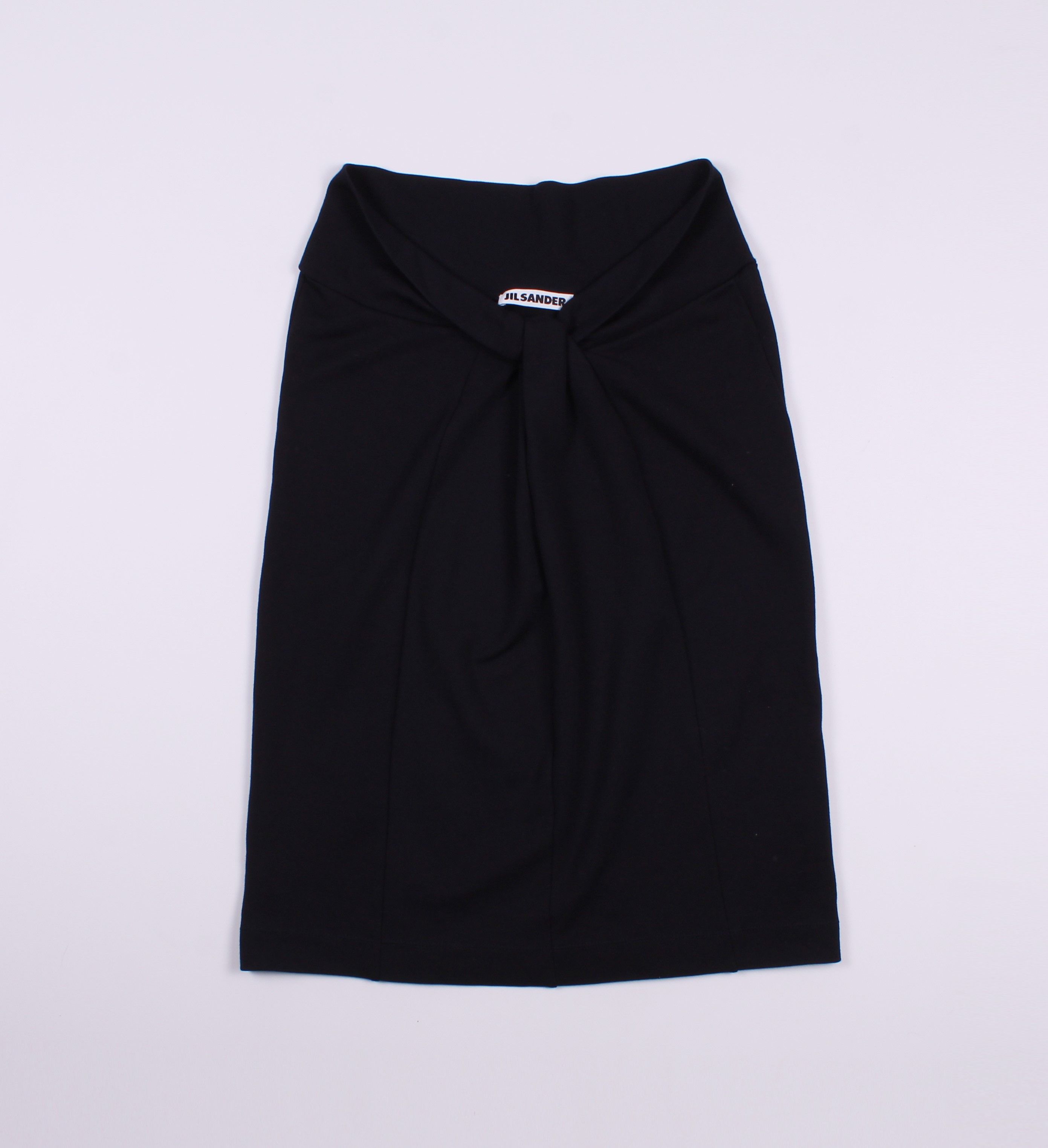 Jil Sander Jil Sander Navy Midi Skirt Size 28" / US 6 / IT 42 - 1 Thumbnail