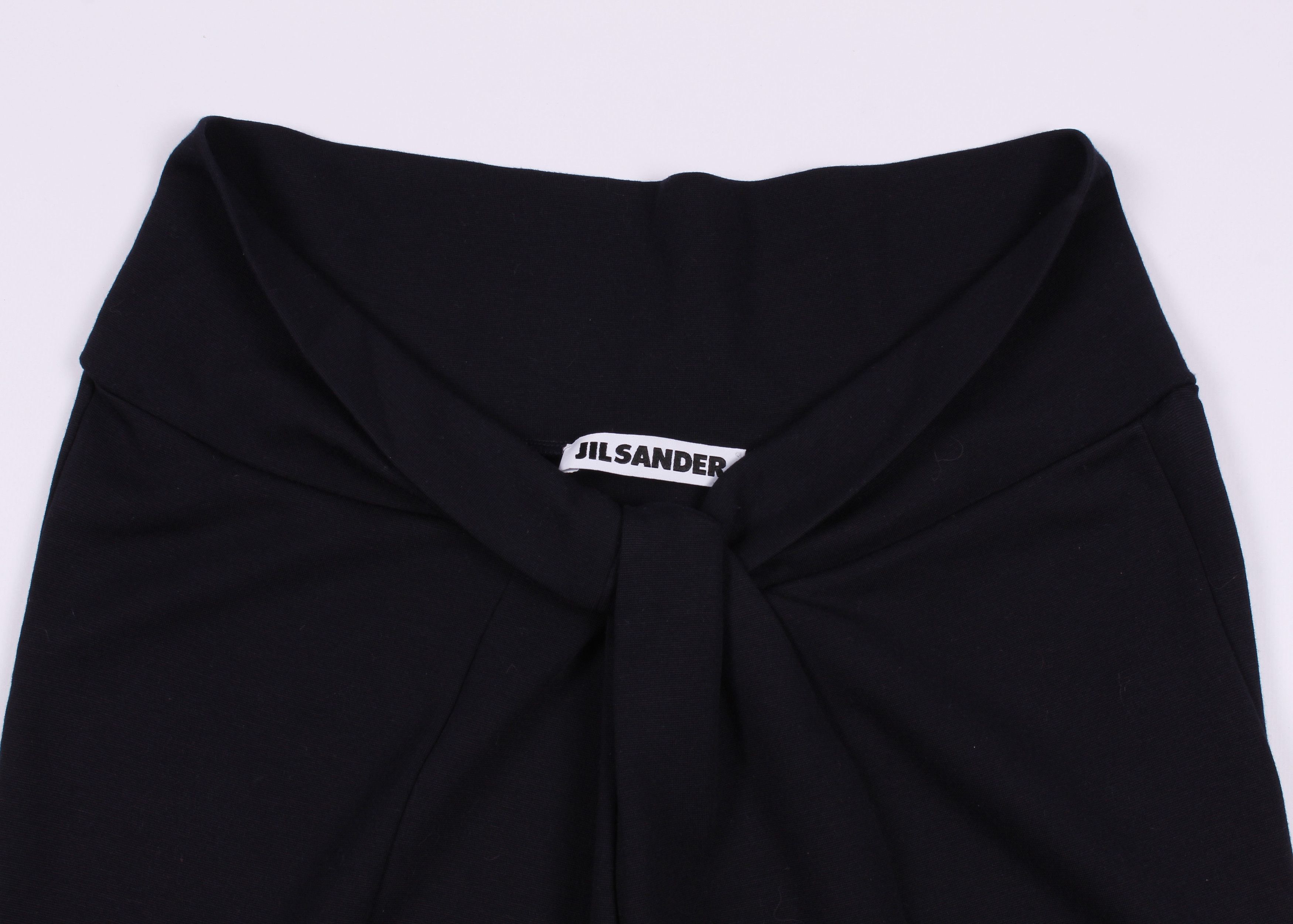 Jil Sander Jil Sander Navy Midi Skirt Size 28" / US 6 / IT 42 - 2 Thumbnail