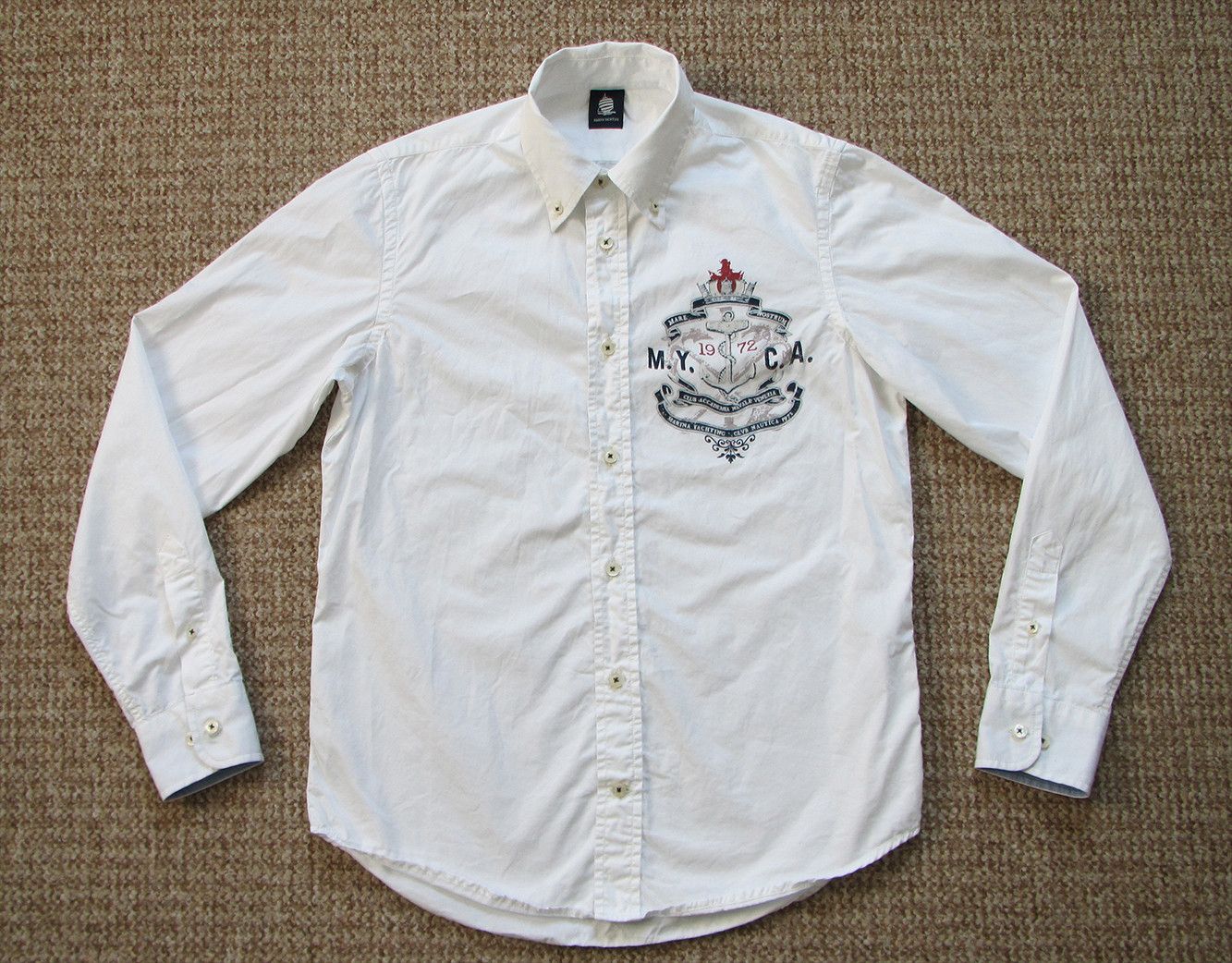 Designer × Vintage Marina Yachting Long Sleeve Shirt Size US S / EU 44-46 / 1 - 1 Thumbnail