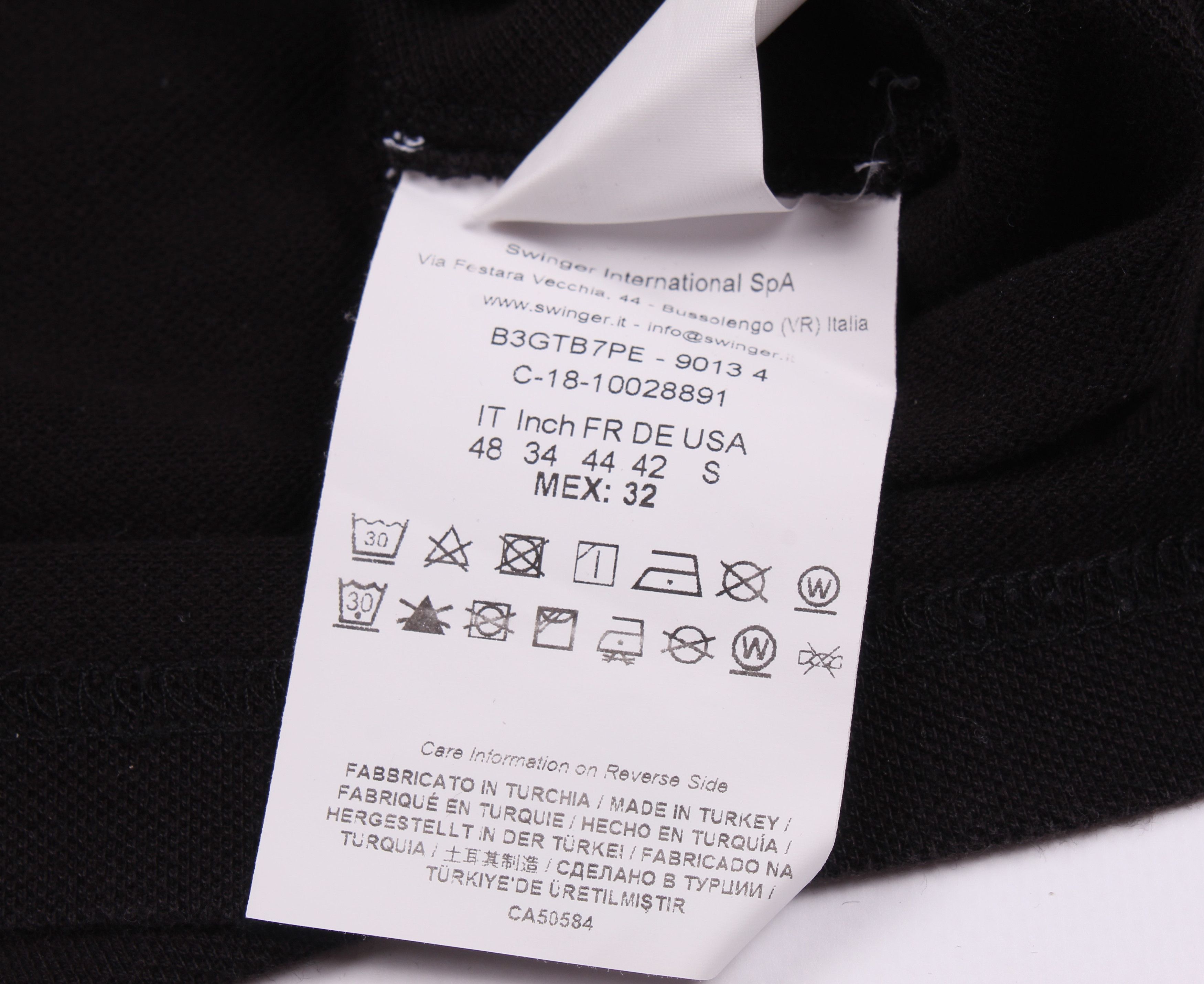 Versace Versace Pocket Logo Black Polo T-shirt Size US S / EU 44-46 / 1 - 6 Thumbnail
