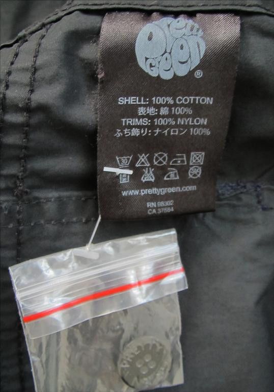 Pretty Green × Vintage Pretty Green Double Hooded Cotton Jacket Size US S / EU 44-46 / 1 - 8 Thumbnail