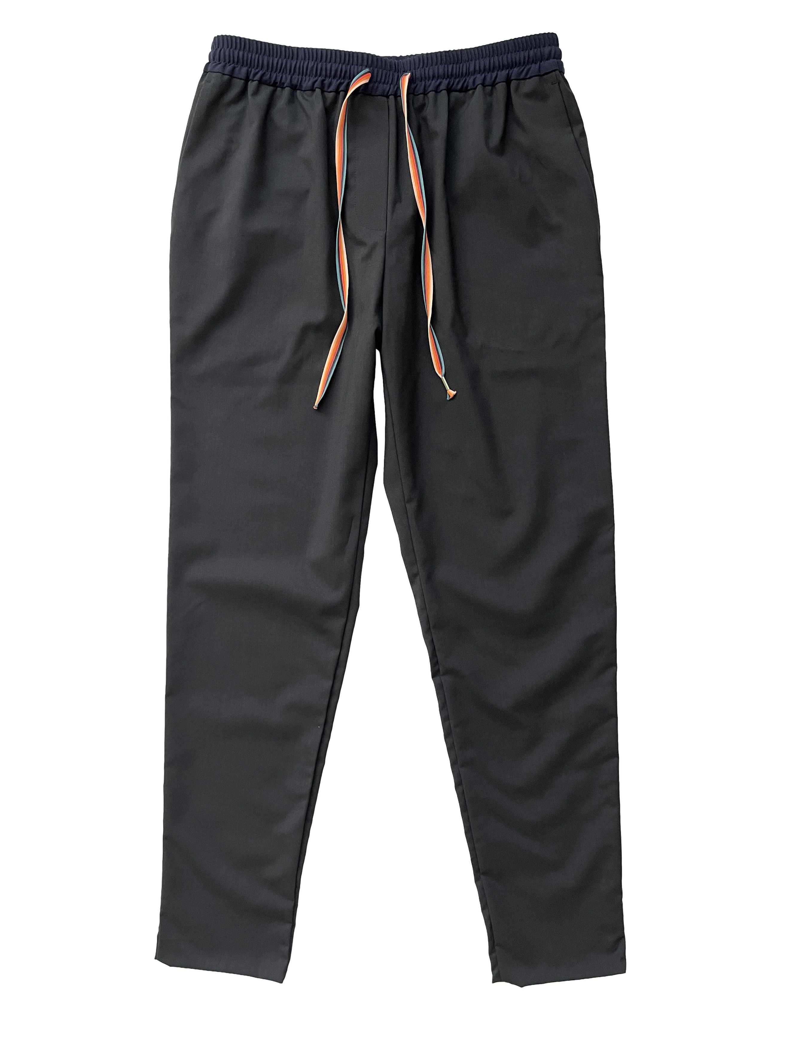 Balenciaga ⚡️QUICK SALE⚡️Balenciaga Sample Black Blue Waistband Pants Size US 29 - 1 Thumbnail