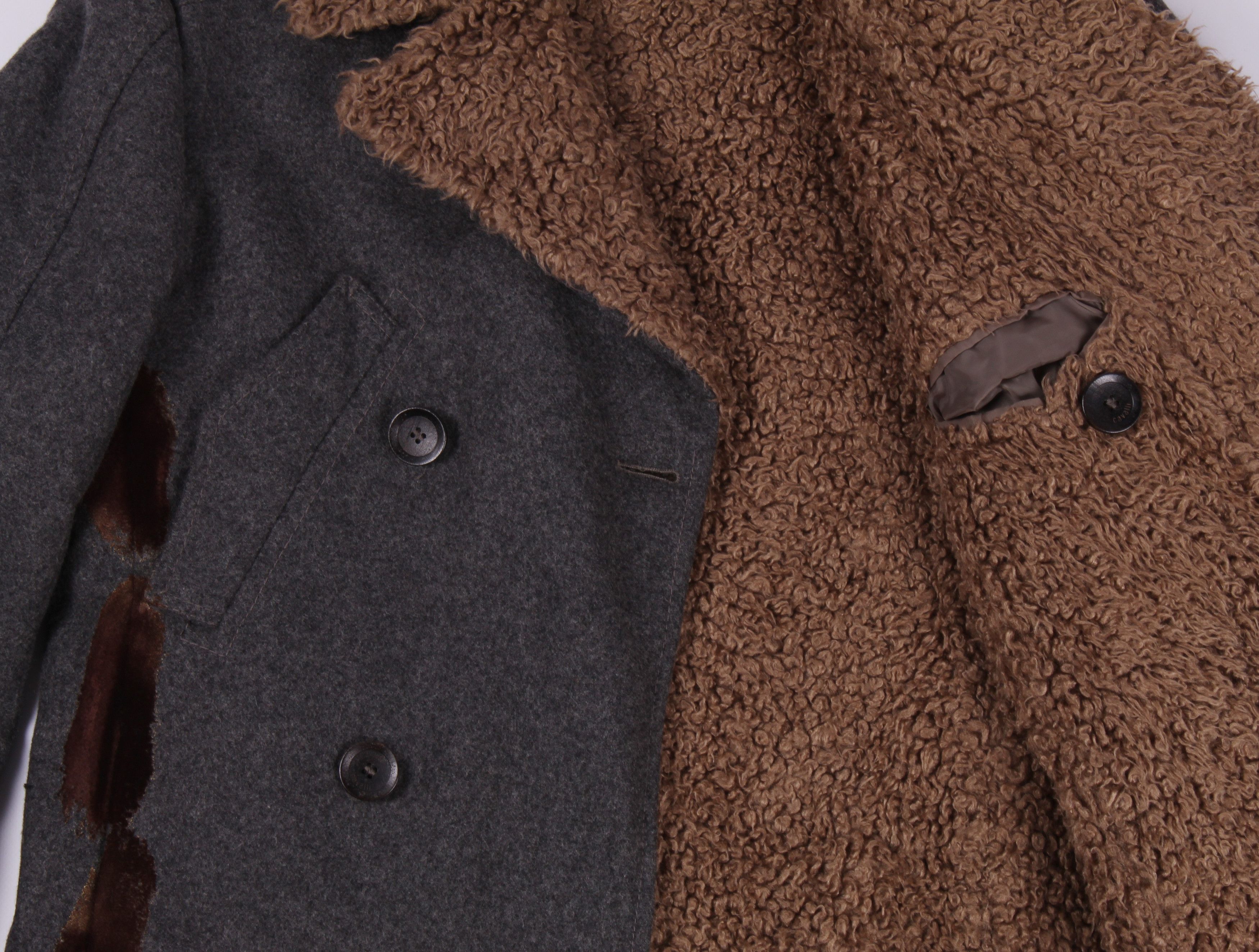 Just Cavalli Just Cavalli Vintage Decorated Wool Coat Jacket Size US M / EU 48-50 / 2 - 7 Thumbnail
