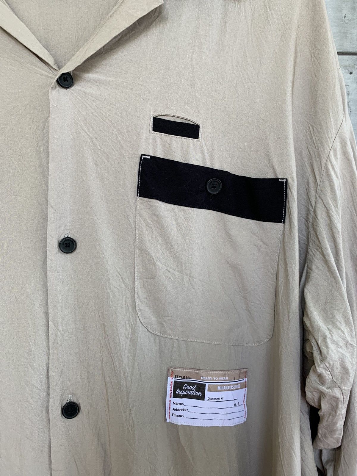 GU 🖤BLACFRIDAY🖤Miharayasuhiro x gu bowling shirt Size US XL / EU 56 / 4 - 3 Thumbnail