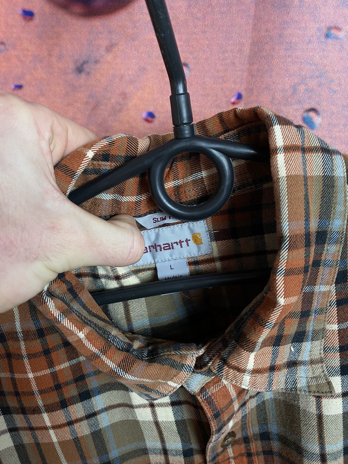 Carhartt Vintage Carhartt streetwear overshirt Size US L / EU 52-54 / 3 - 2 Thumbnail