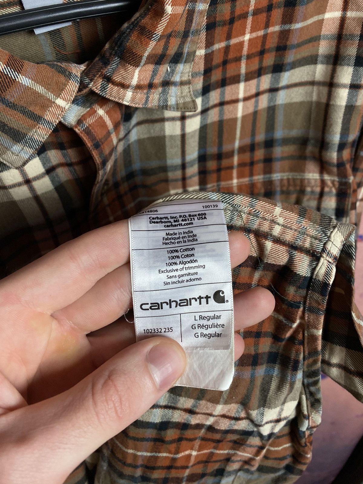 Carhartt Vintage Carhartt streetwear overshirt Size US L / EU 52-54 / 3 - 5 Thumbnail