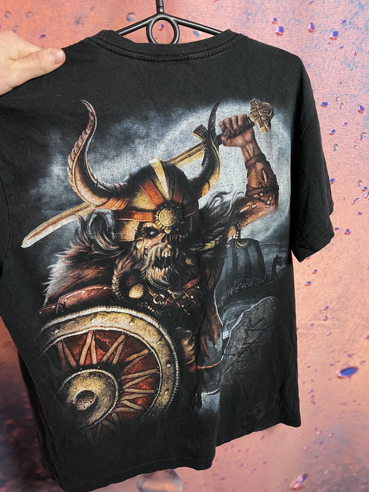 Band Tees × Vintage Vintage Skeleton skull logo band rock tee Size US M / EU 48-50 / 2 - 7 Thumbnail