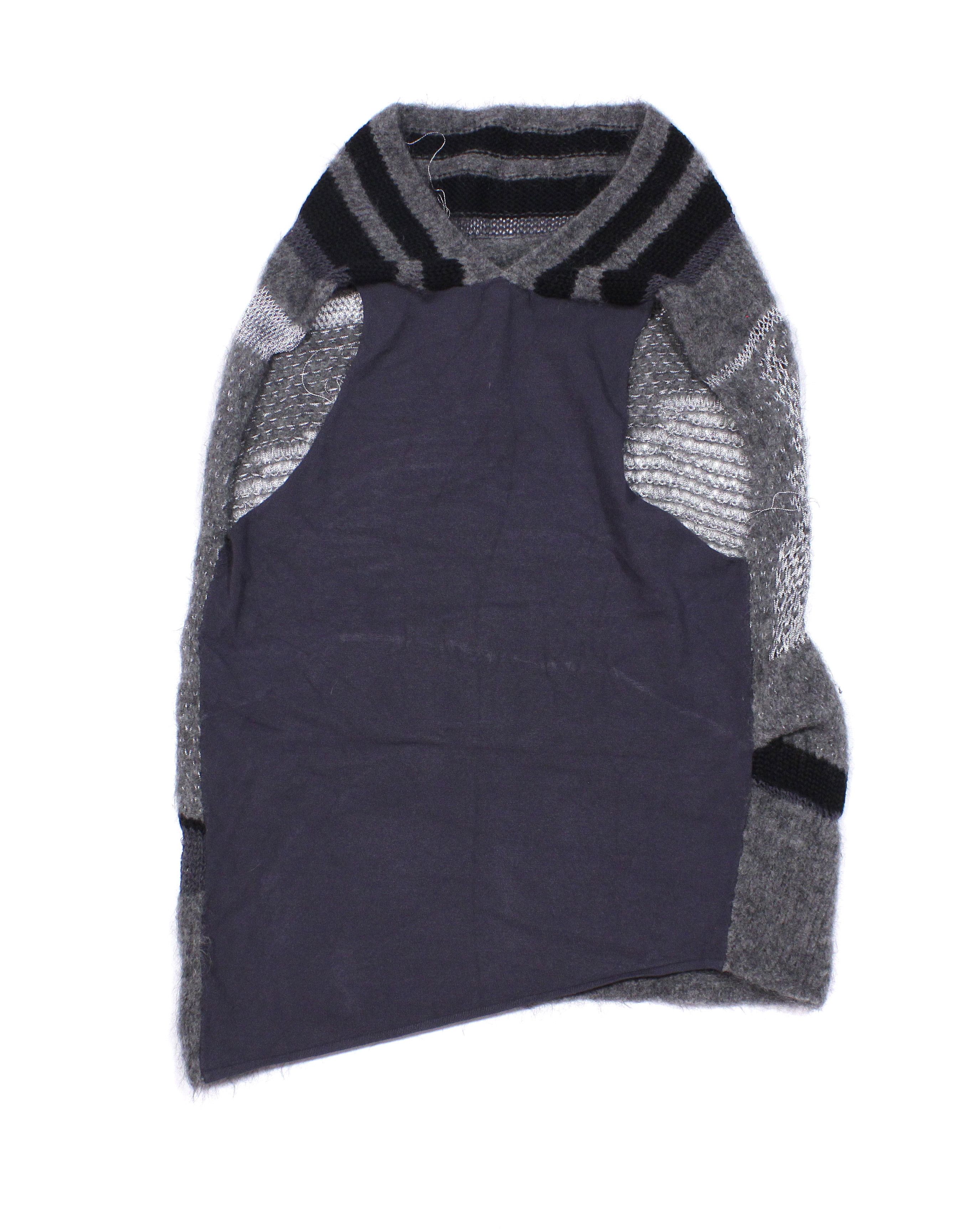 Sarah Pacini Wool Silk Knit Vest Size L / US 10 / IT 46 - 3 Thumbnail