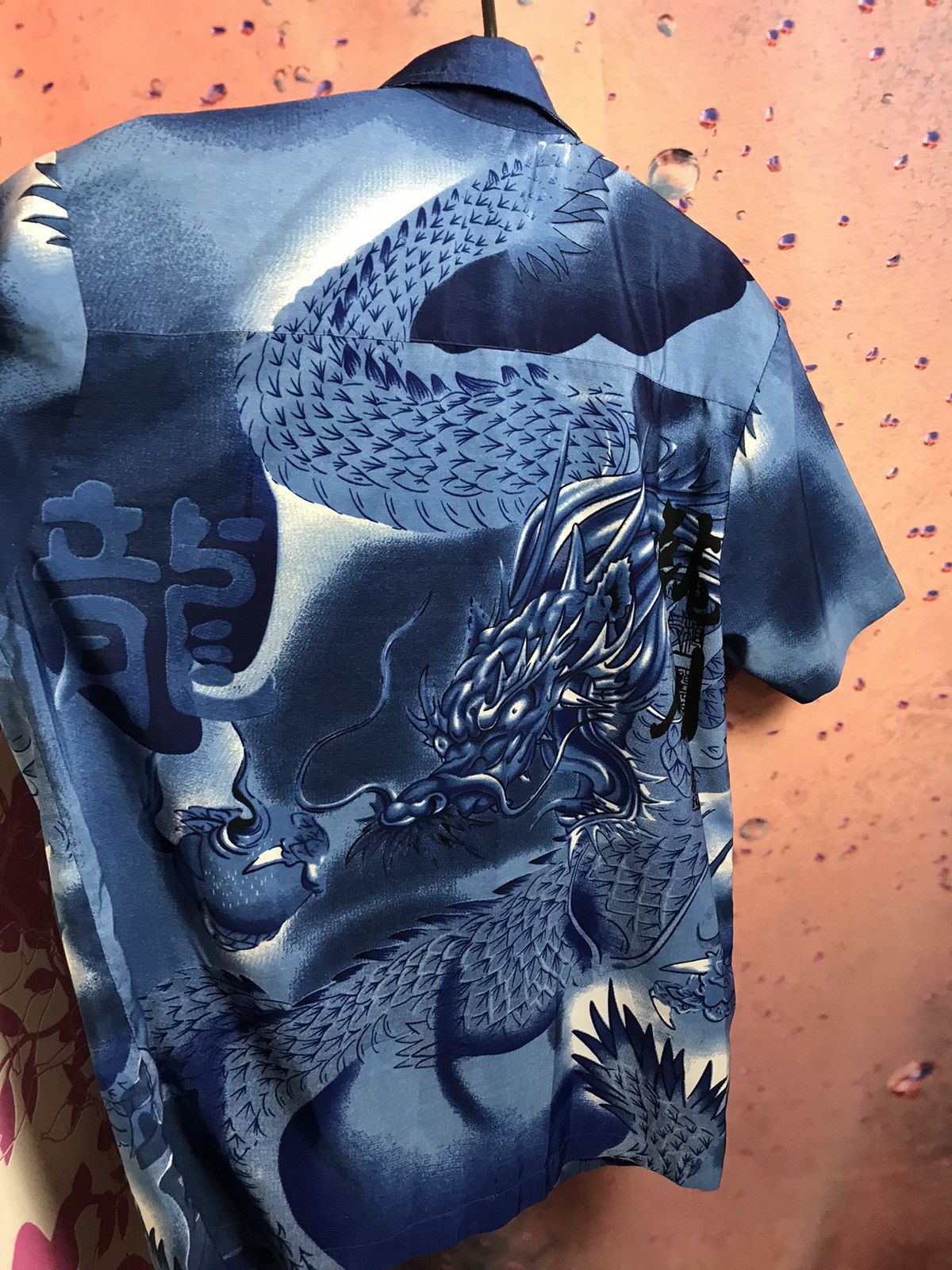 Japanese Brand × Vintage Vintage Japanese Traditional streetwear dragon logo shirt Size US M / EU 48-50 / 2 - 4 Thumbnail