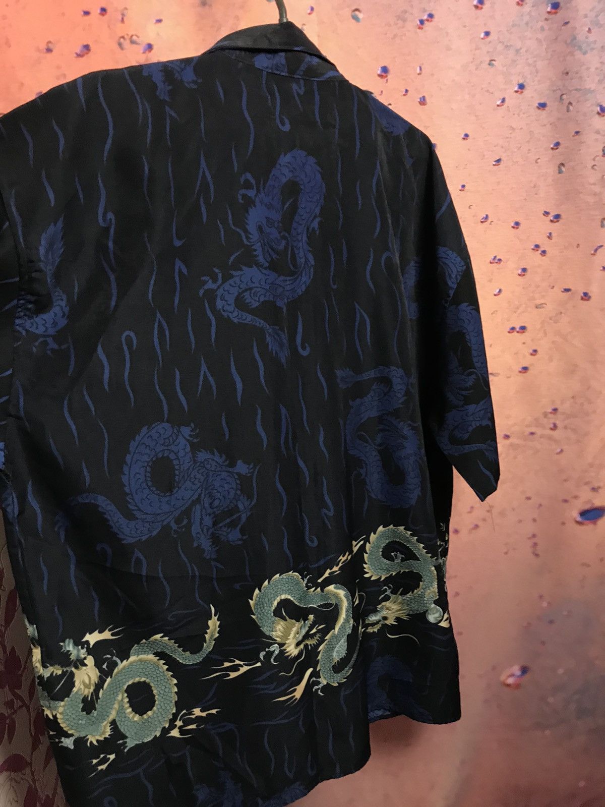 Japanese Brand × Vintage Vintage Japanese streetwear crazy shirt dragon logo Size US L / EU 52-54 / 3 - 5 Thumbnail