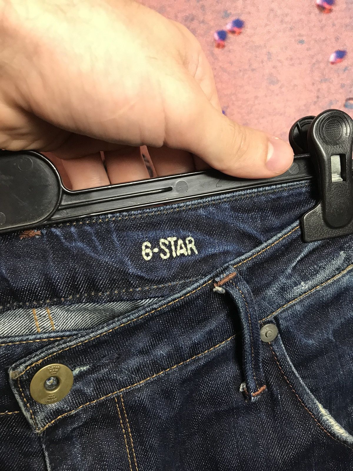 G-Star × Vintage G Star Raw streetwear jeans 👖 Size US 31 - 3 Thumbnail