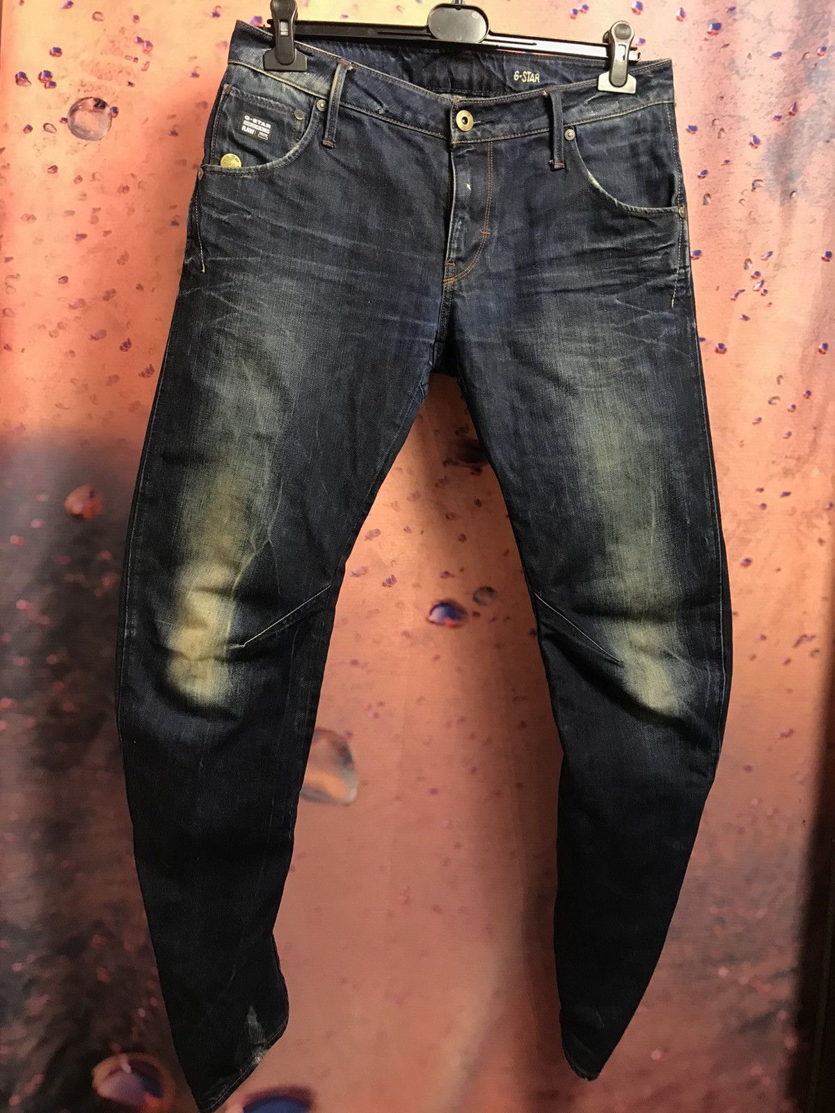 G-Star × Vintage G Star Raw streetwear jeans 👖 Size US 31 - 1 Thumbnail