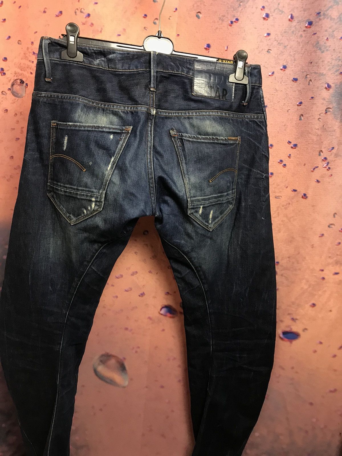 G-Star × Vintage G Star Raw streetwear jeans 👖 Size US 31 - 5 Thumbnail