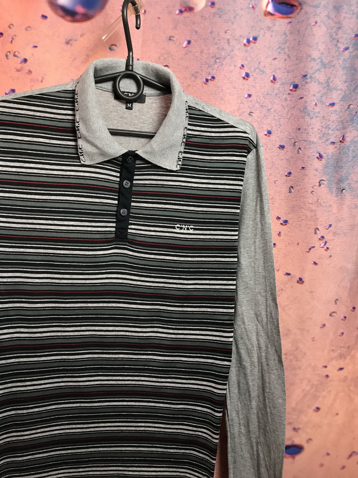 Costume National Costum National streetwear luxury longsleeve polo Size US S / EU 44-46 / 1 - 1 Thumbnail
