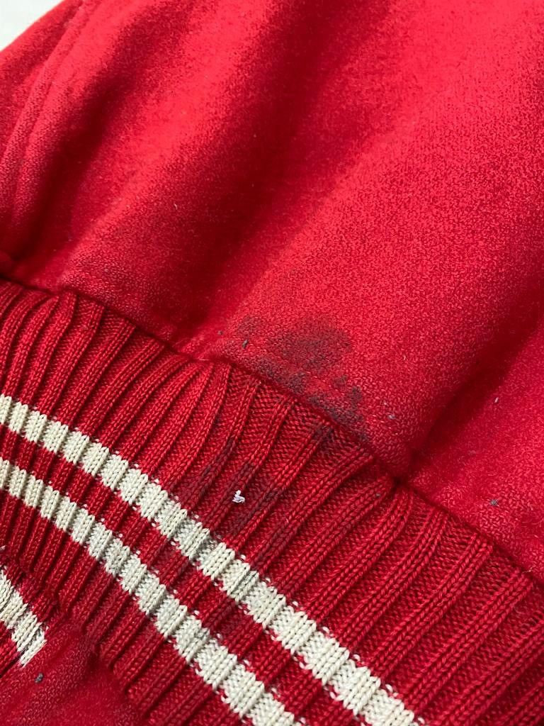 Hysteric Glamour 🔥Hysteric Glamour Embroidery Wool Leather Varsity Jacket Size US M / EU 48-50 / 2 - 16 Thumbnail