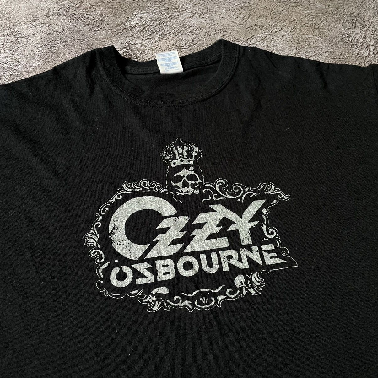 Band Tees Vintage Y2K OZZY Osborne Face Scream DEAD Creepy Horror Tee Size US XL / EU 56 / 4 - 6 Thumbnail