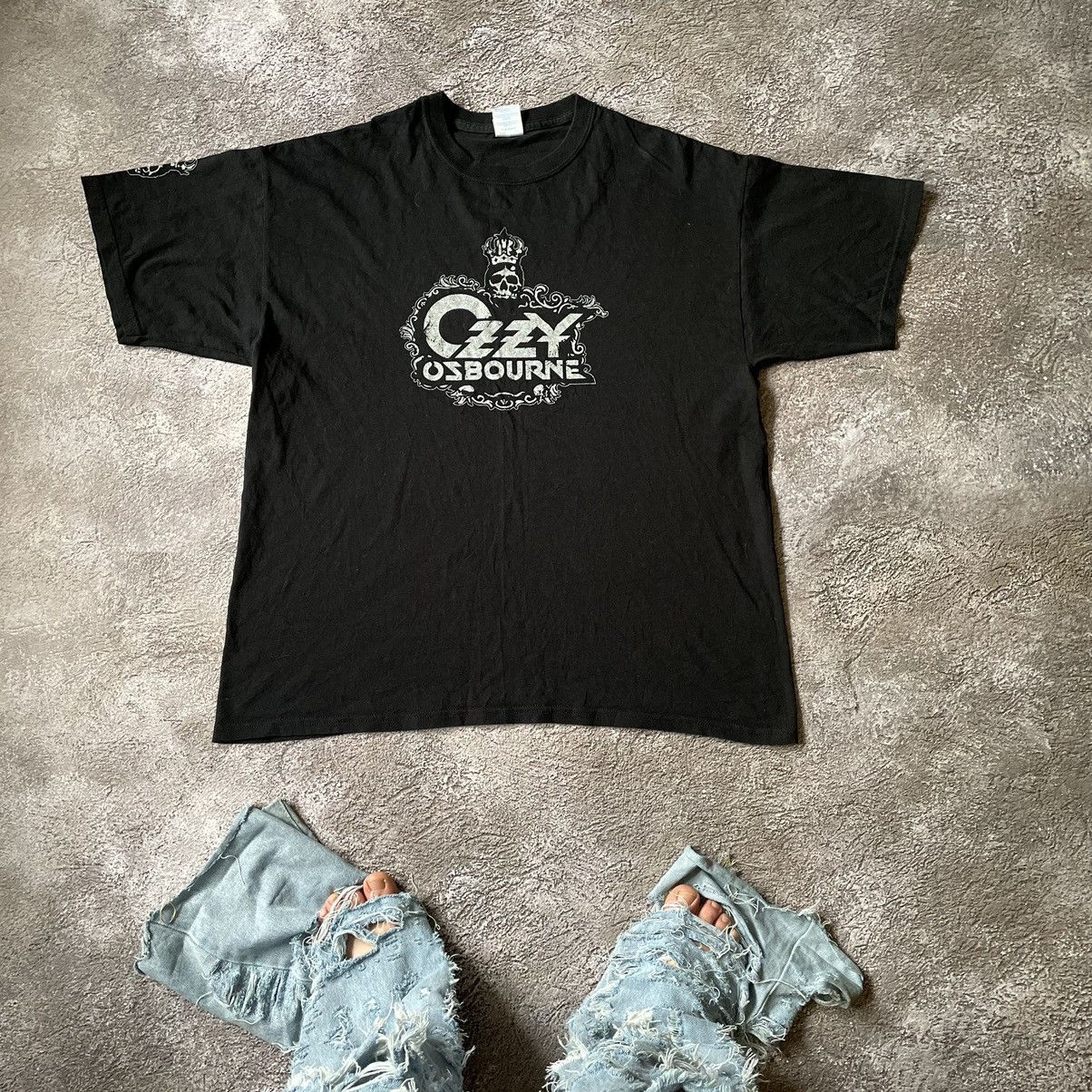 Band Tees Vintage Y2K OZZY Osborne Face Scream DEAD Creepy Horror Tee Size US XL / EU 56 / 4 - 1 Thumbnail