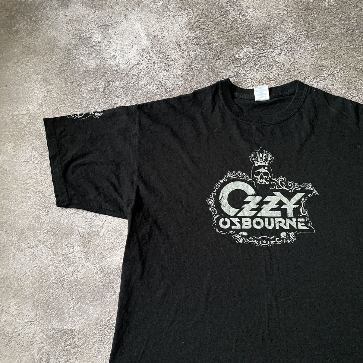 Band Tees Vintage Y2K OZZY Osborne Face Scream DEAD Creepy Horror Tee Size US XL / EU 56 / 4 - 4 Thumbnail