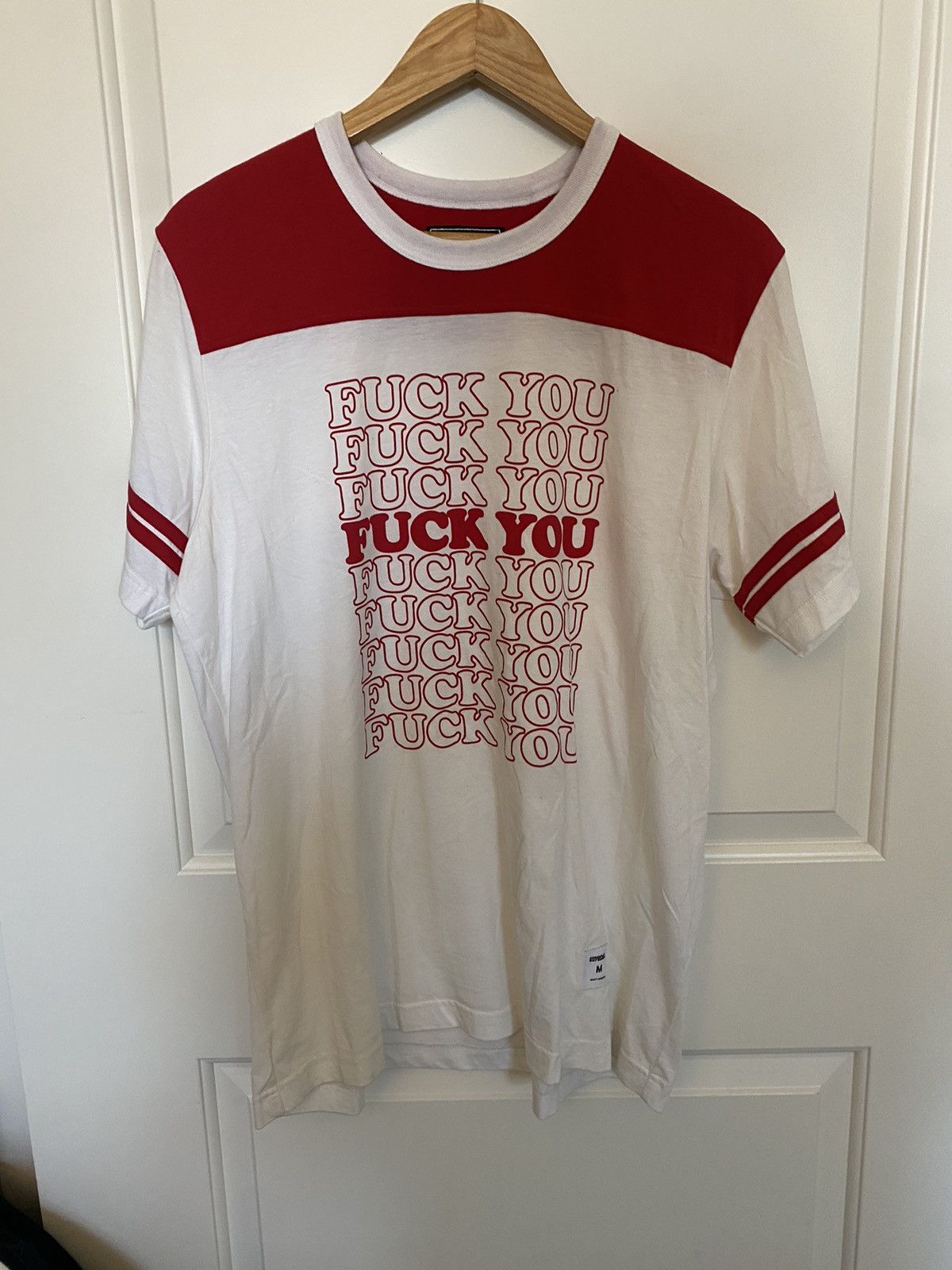 Hysteric Glamour Hysteric Glamour by Supreme White and Red Retro Tee Size US M / EU 48-50 / 2 - 4 Thumbnail