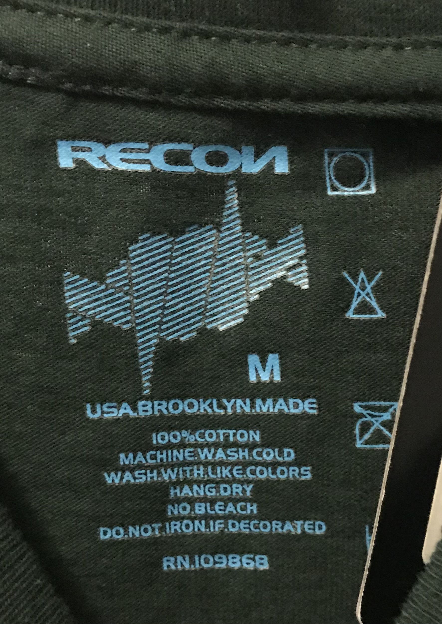 Recon Recon Stash Barb wire Futura tee t-shirt green 2008 release Size US M / EU 48-50 / 2 - 3 Thumbnail