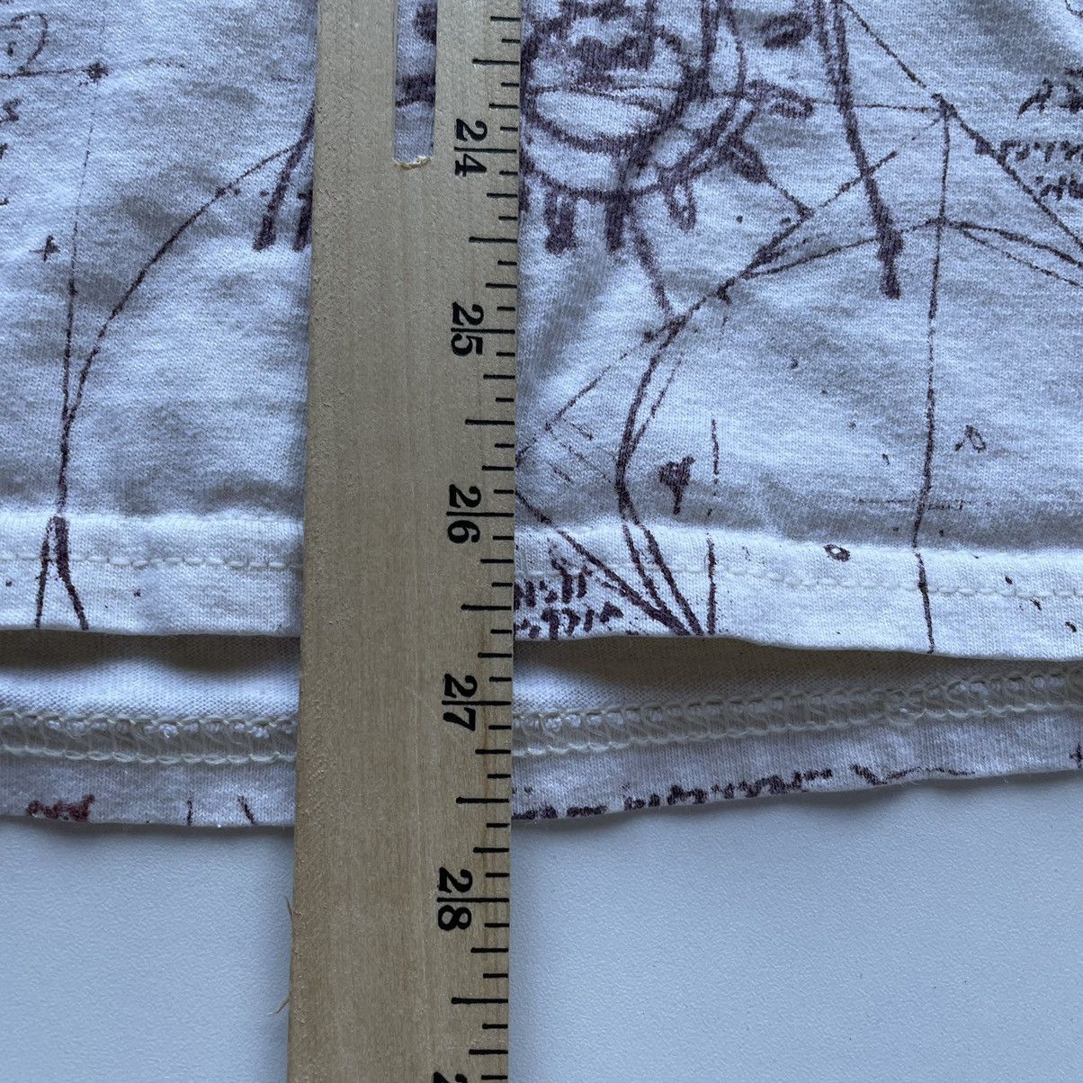 Vintage Vintage 90s Leonardo Da Vinci Art All Over Print T Shirt Size US L / EU 52-54 / 3 - 7 Thumbnail