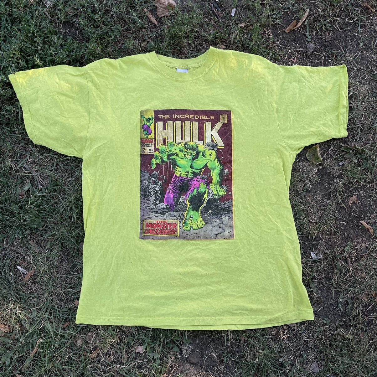Vintage Vintage Y2K HULK Movie Comics Face Art Print L Size US L / EU 52-54 / 3 - 1 Thumbnail