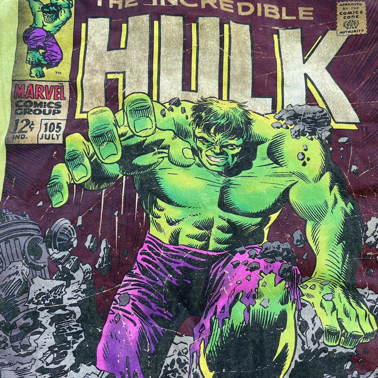 Vintage Vintage Y2K HULK Movie Comics Face Art Print L Size US L / EU 52-54 / 3 - 5 Thumbnail