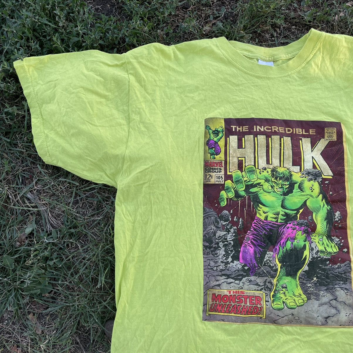 Vintage Vintage Y2K HULK Movie Comics Face Art Print L Size US L / EU 52-54 / 3 - 2 Thumbnail
