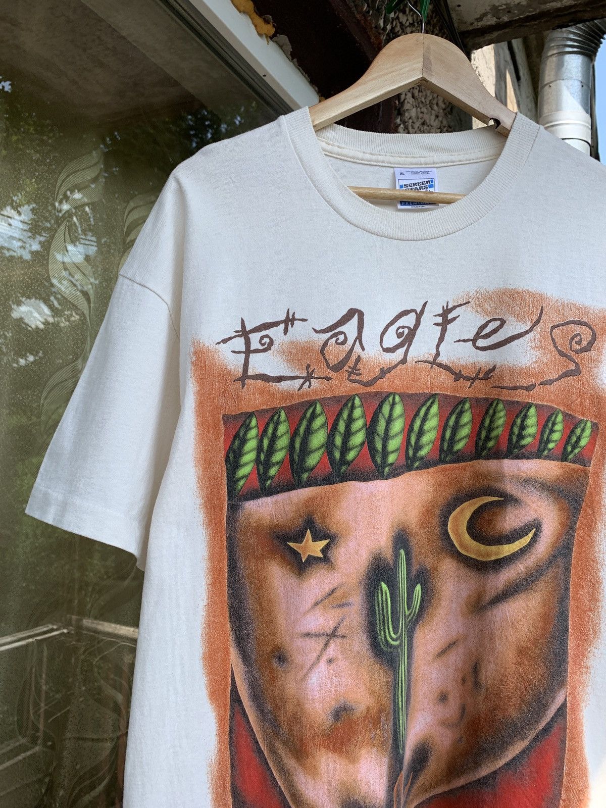 Band Tees 1996 Eagles World Tour Single Stitch Band T-Shirt Size US XL / EU 56 / 4 - 3 Thumbnail