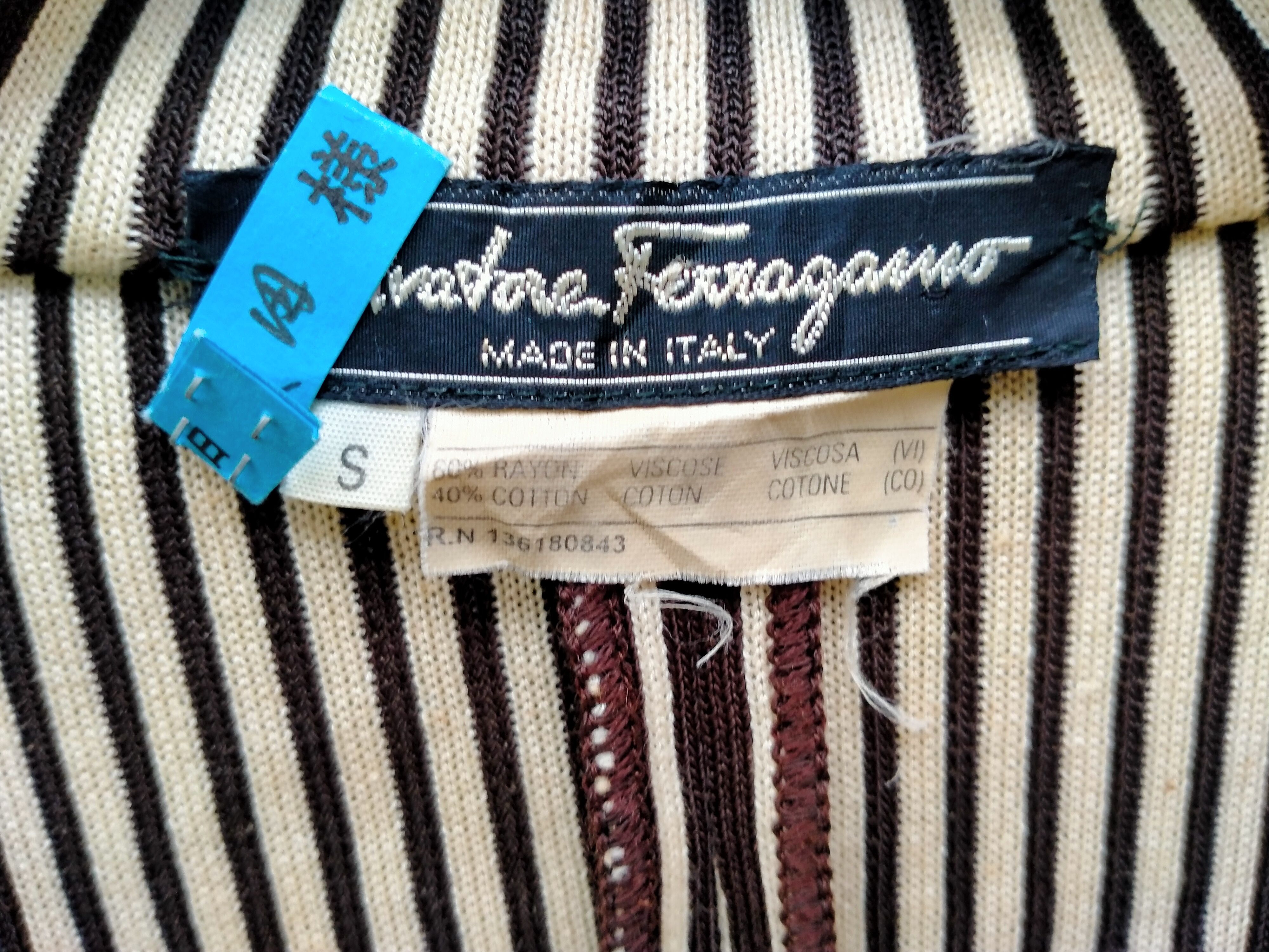 Salvatore Ferragamo Salvatore Ferragamo Cardigan Size US S / EU 44-46 / 1 - 5 Thumbnail