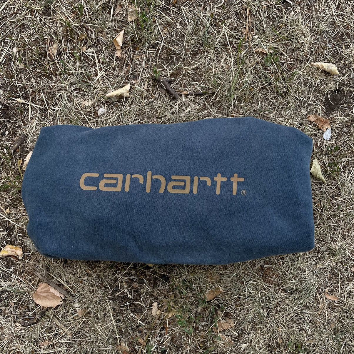 Vintage Vintage 90s Carhartt Faded Embroidered Logo Crewneck Streetw Size US M / EU 48-50 / 2 - 6 Thumbnail