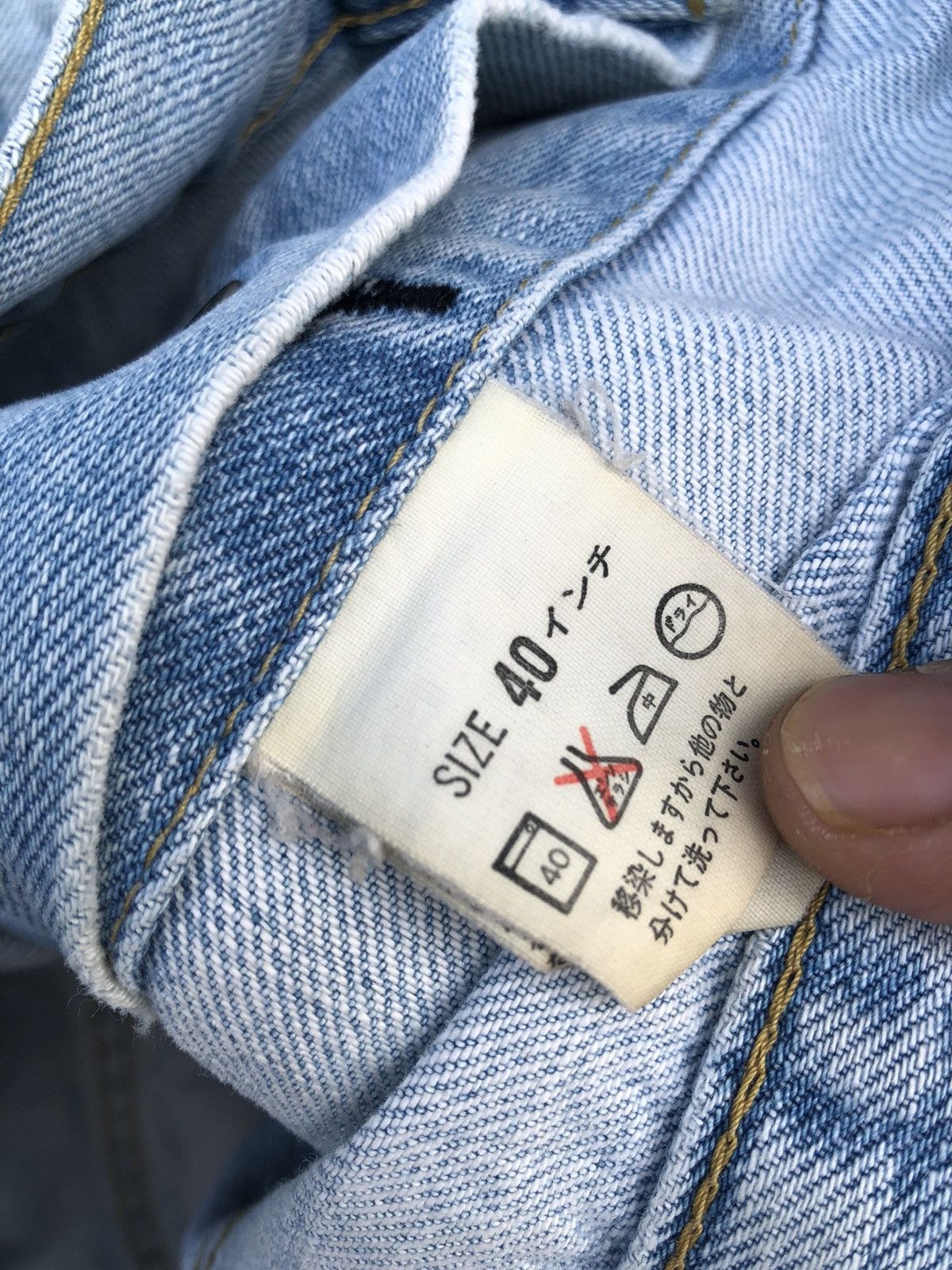 Levi's × Levi's Vintage Clothing × Vintage 🔥Vintage🔥Levis Big E Button J30 Denim Jacket Destress Size US M / EU 48-50 / 2 - 6 Thumbnail