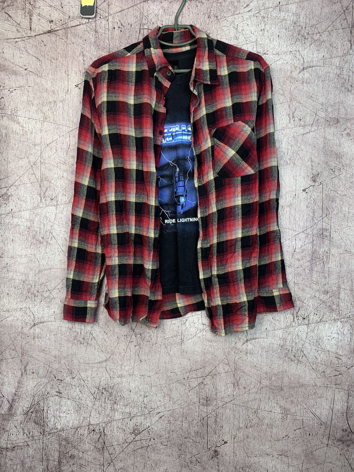 Flannel × Vintage Vintage Flannel Travis Style Y2K Shirt Size US L / EU 52-54 / 3 - 1 Thumbnail